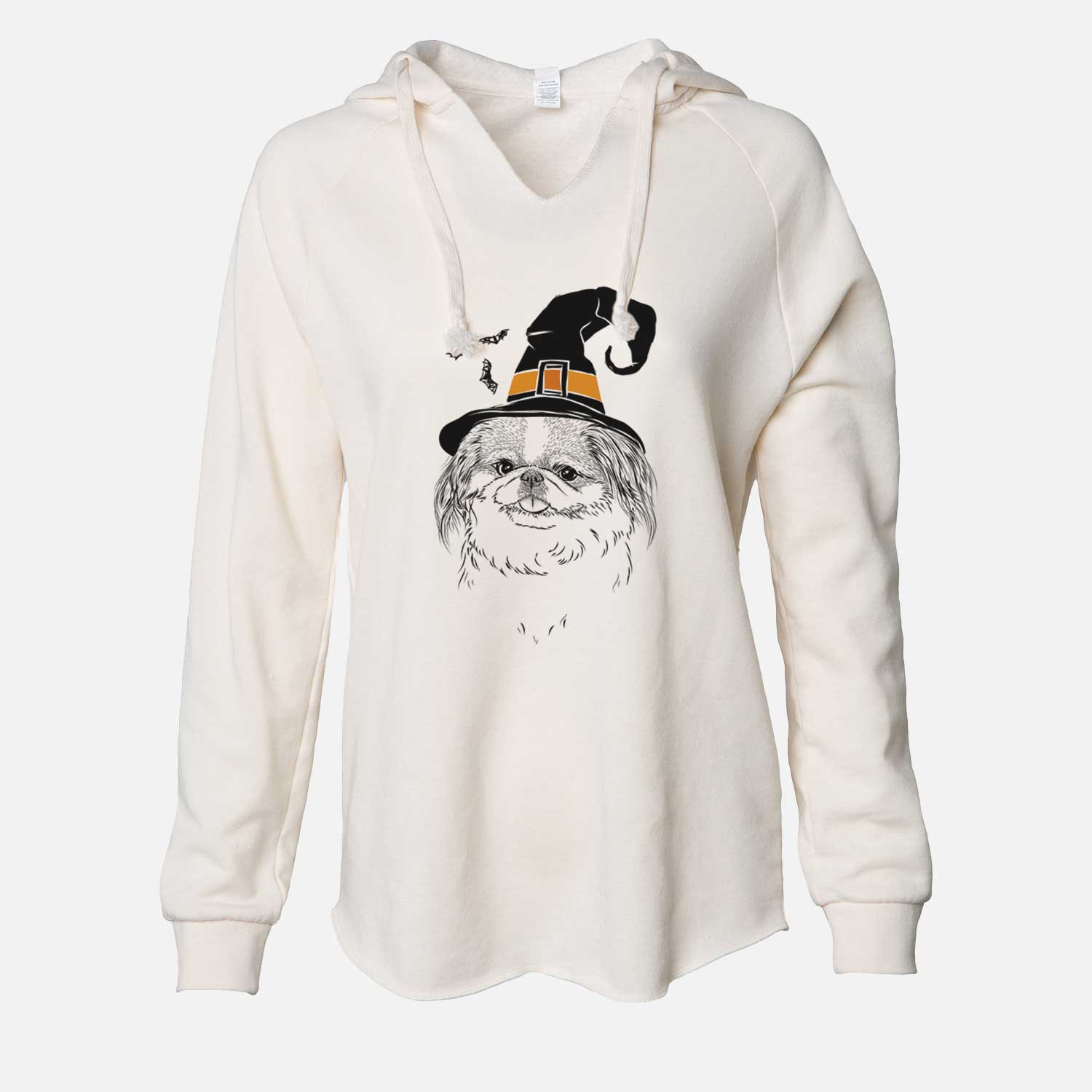 Witch Abra Bean the Pekingese - Cali Wave Hooded Sweatshirt