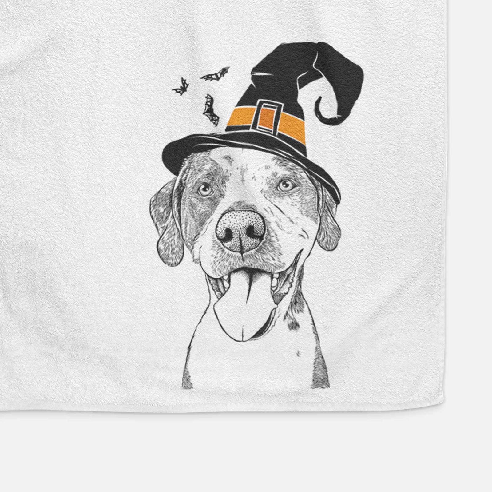 Ace Boogie the Mixed Breed Decorative Hand Towel