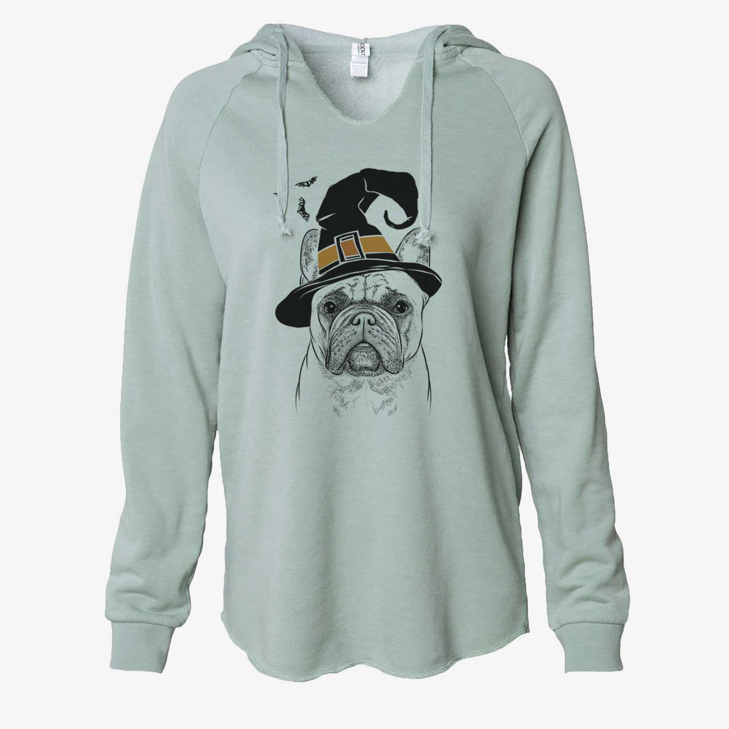 Witch Acelynn the French Bulldog - Cali Wave Hooded Sweatshirt