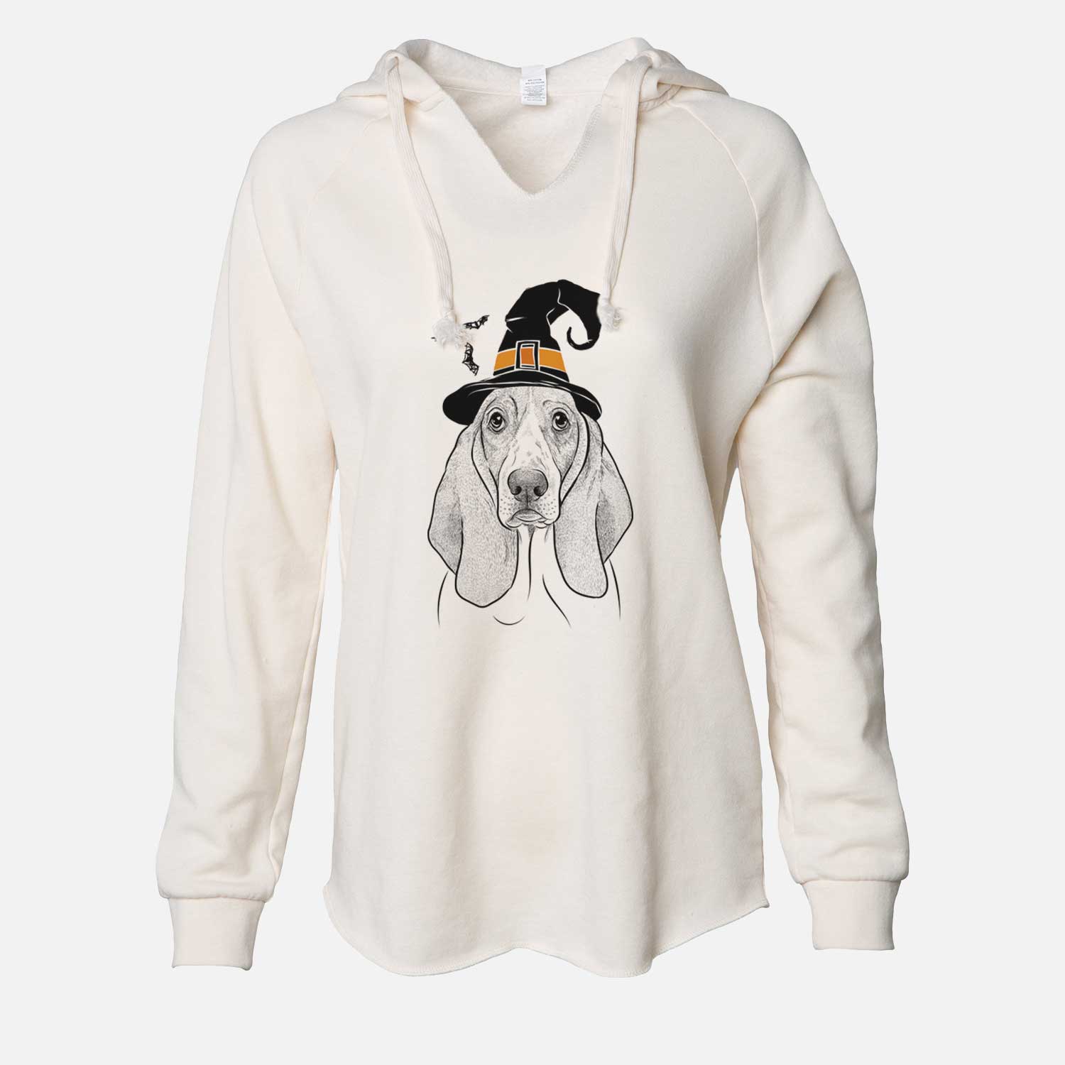 Witch Addison the Basset Hound - Cali Wave Hooded Sweatshirt