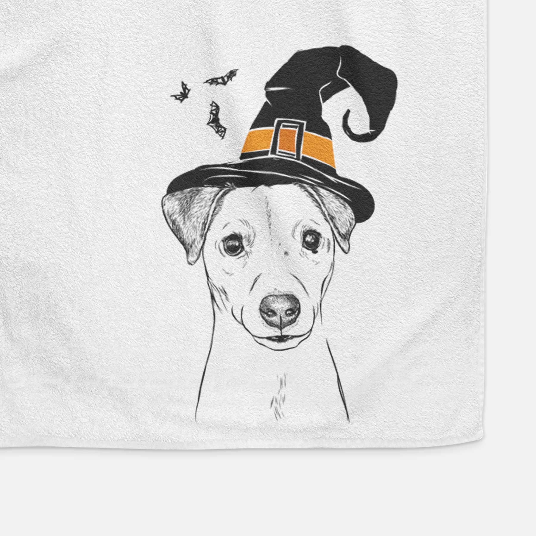 Ally the Jack Russell Terrier Decorative Hand Towel