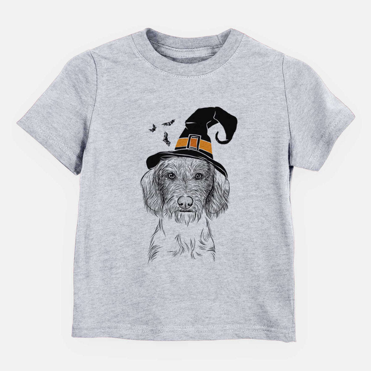Halloween Almond the Wirehaired Dachshund - Kids/Youth/Toddler Shirt
