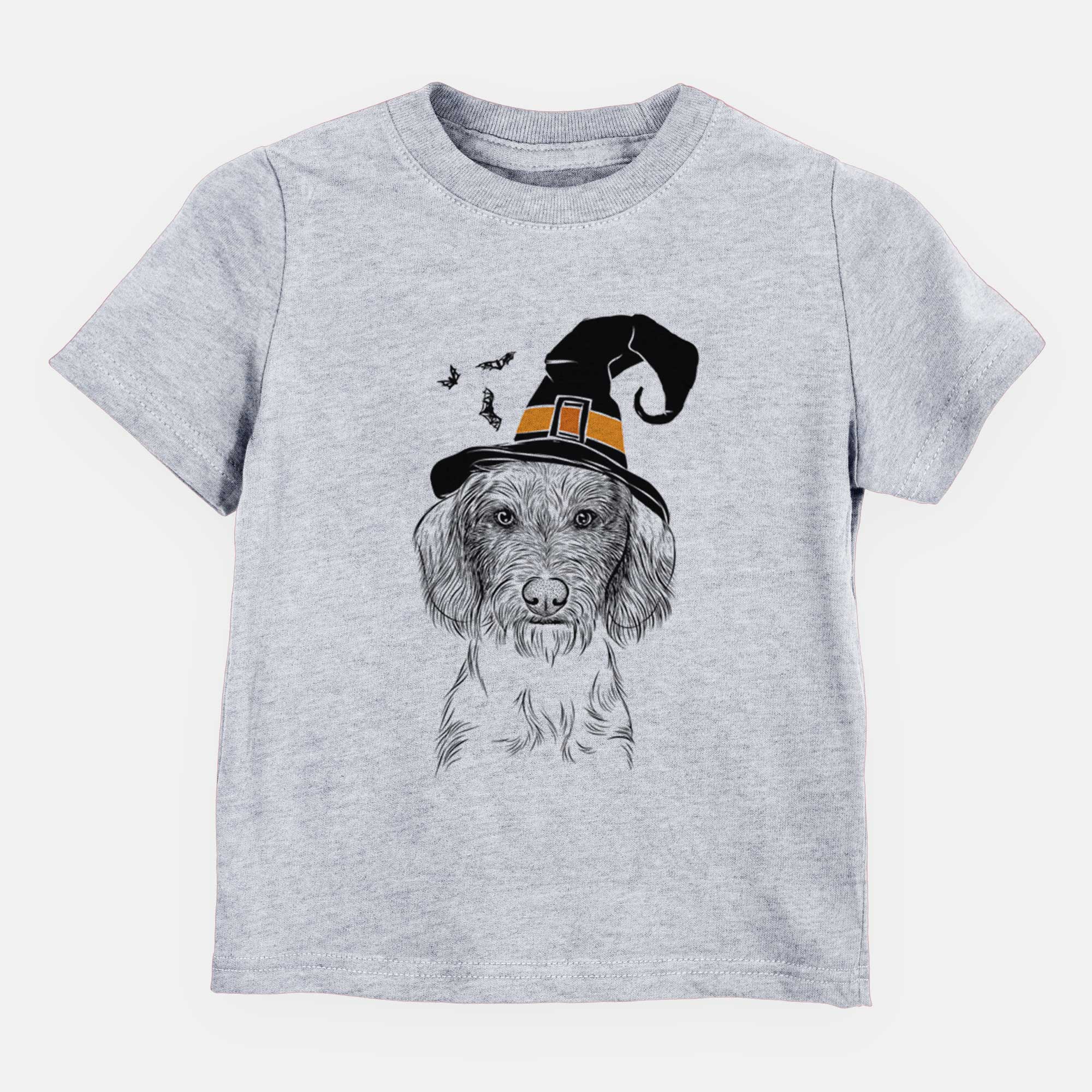 Halloween Almond the Wirehaired Dachshund - Kids/Youth/Toddler Shirt