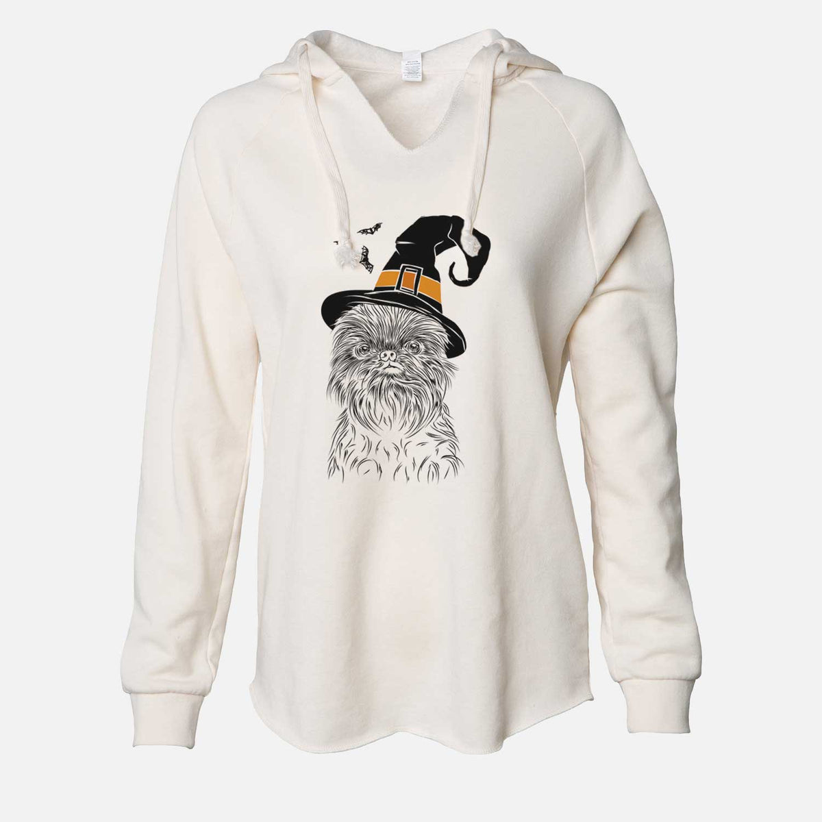 Witch Alo the Brussels Griffon - Cali Wave Hooded Sweatshirt