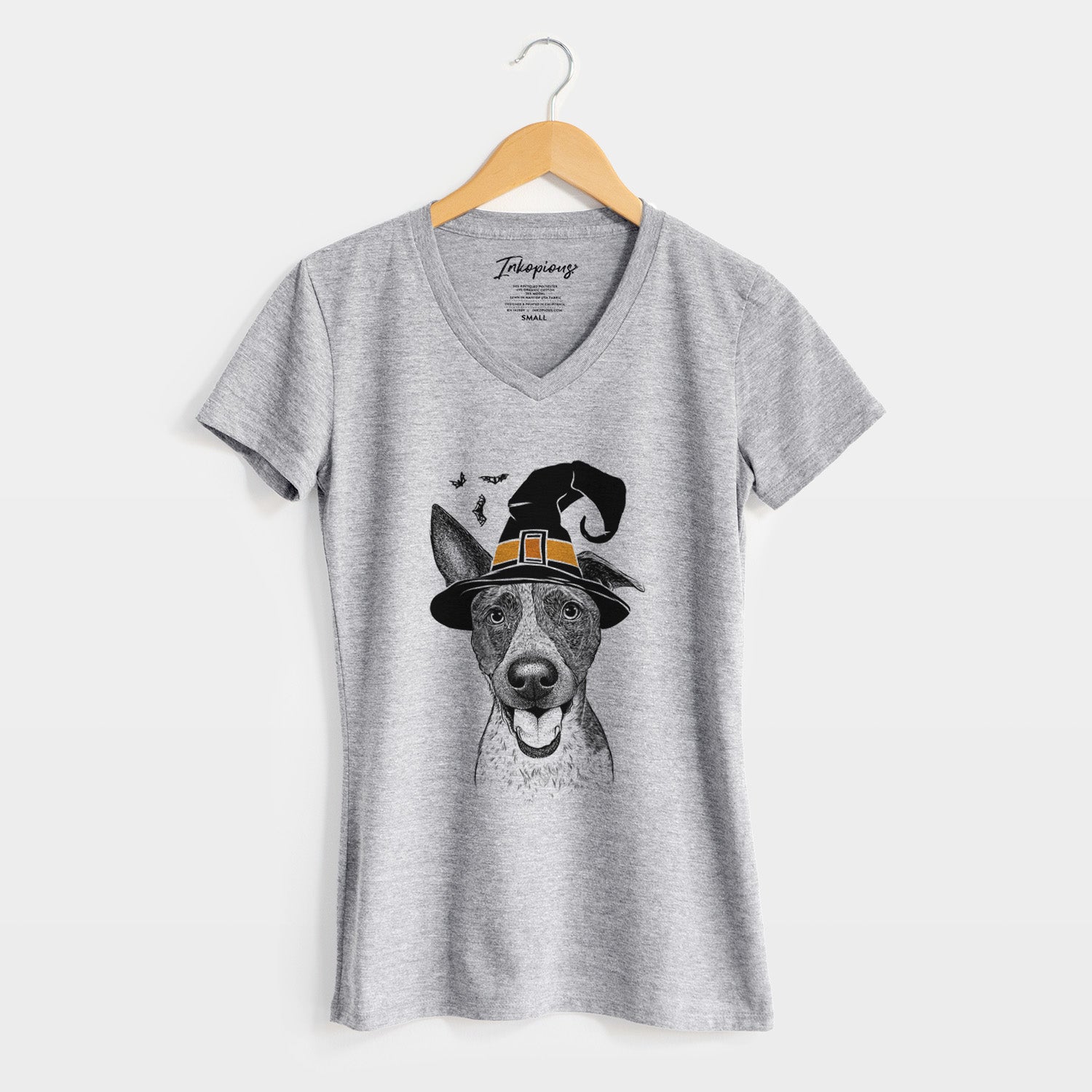 Witch Amigo the Heeler Mix - Women's Perfect V-neck Shirt