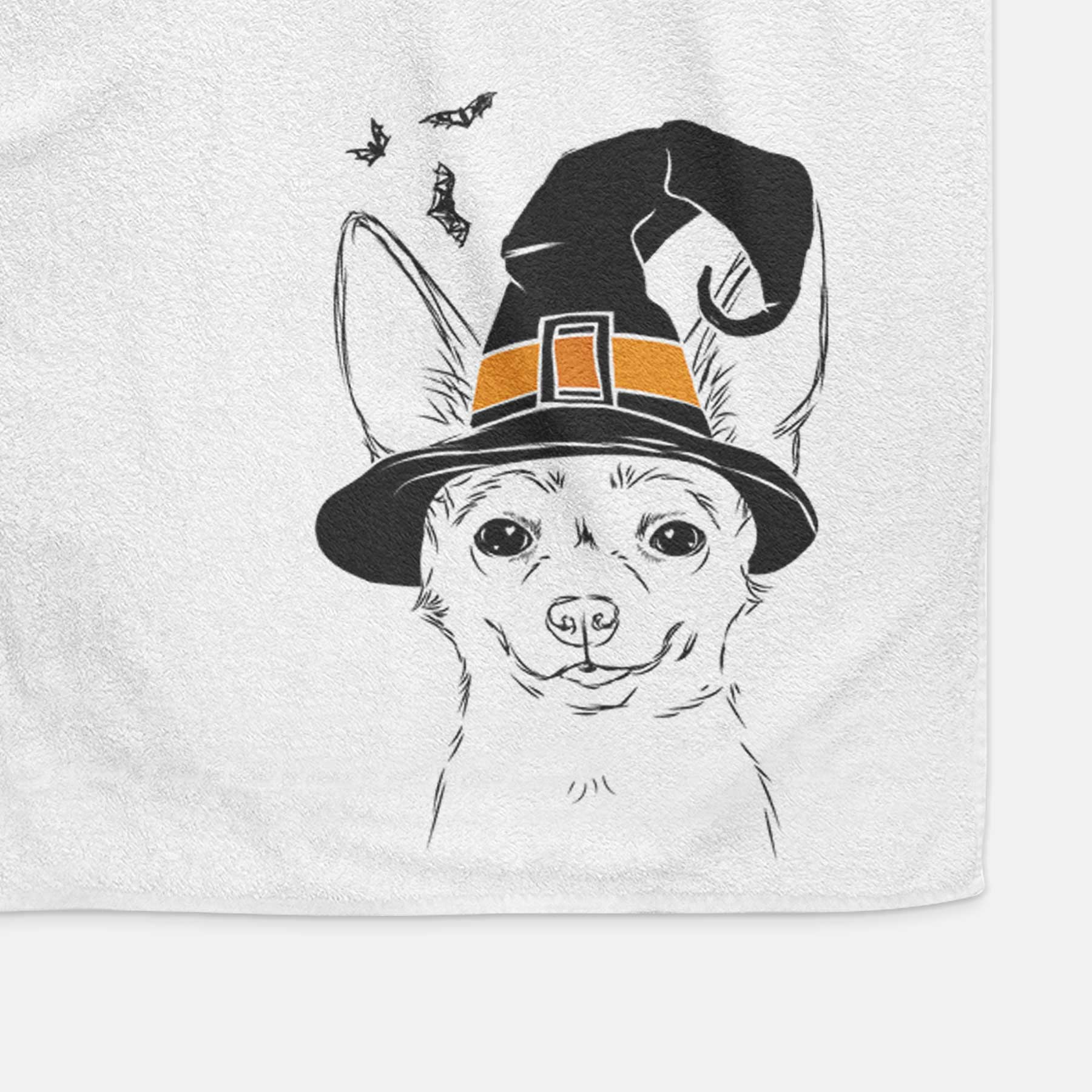 Amos the Chihuahua Decorative Hand Towel