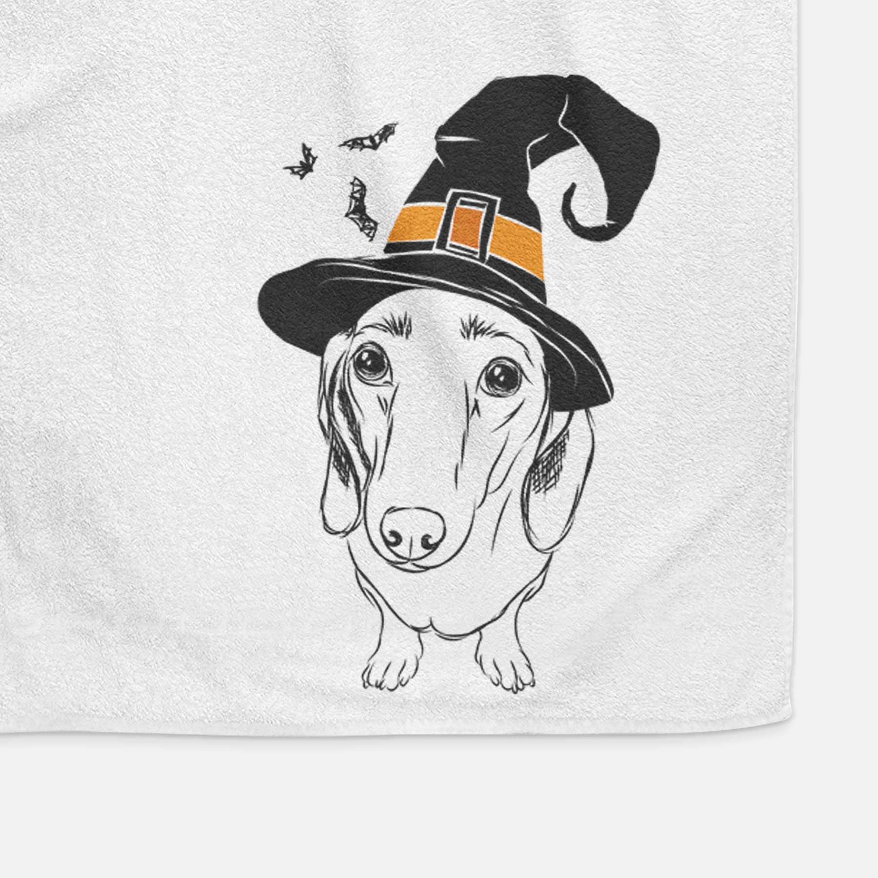 Annabelle the Dachshund Decorative Hand Towel