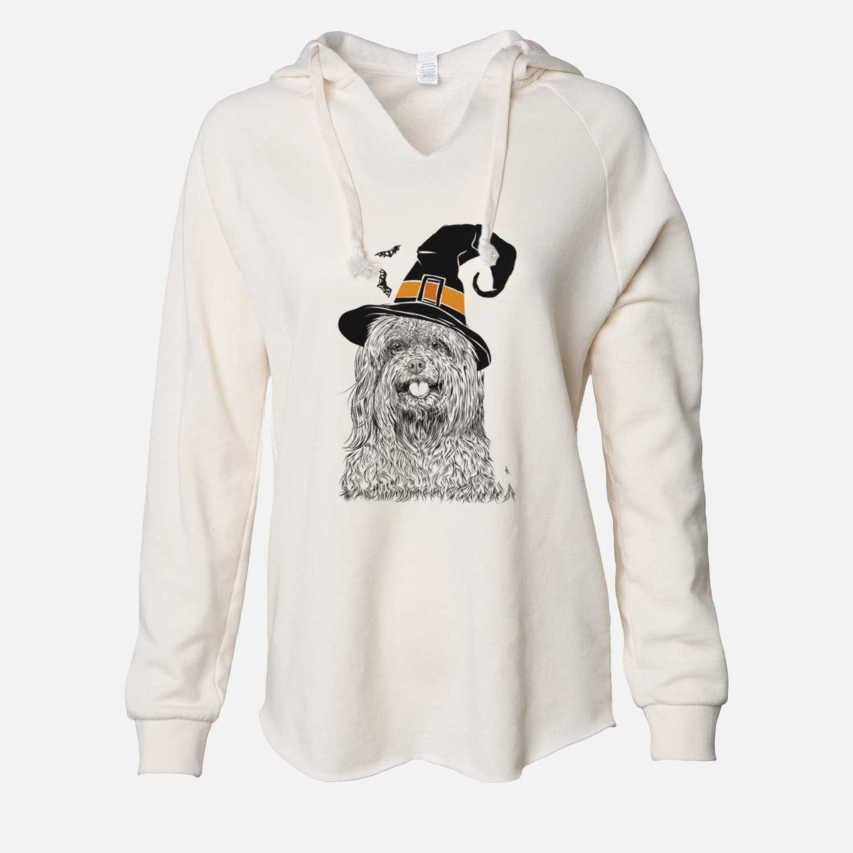 Witch Annie the Mixed Breed - Cali Wave Hooded Sweatshirt