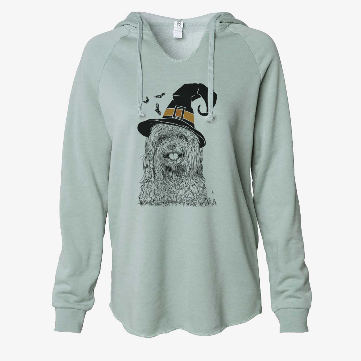 Witch Annie the Mixed Breed - Cali Wave Hooded Sweatshirt