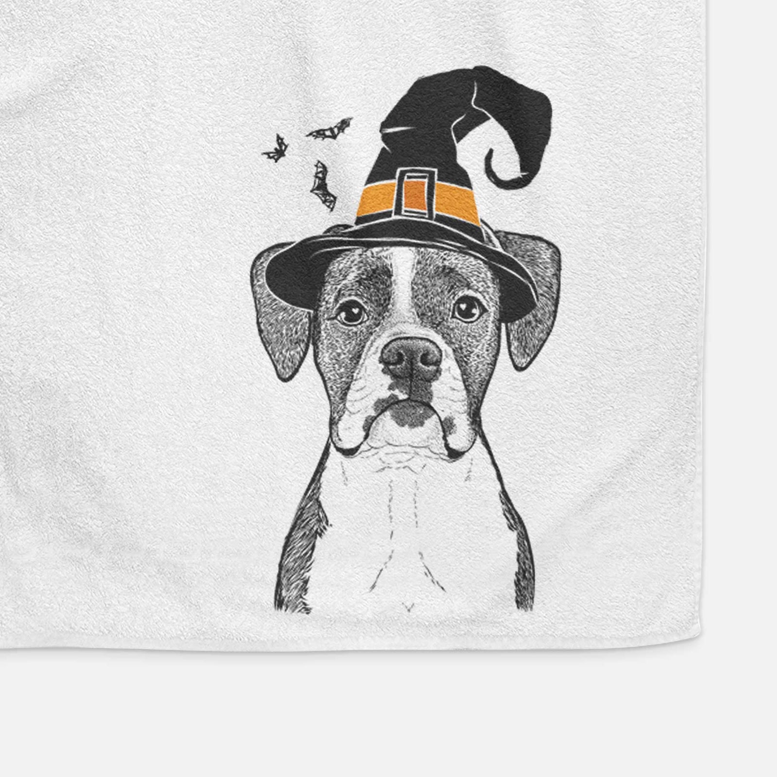 Annie the Boxer Decorative Hand Towel