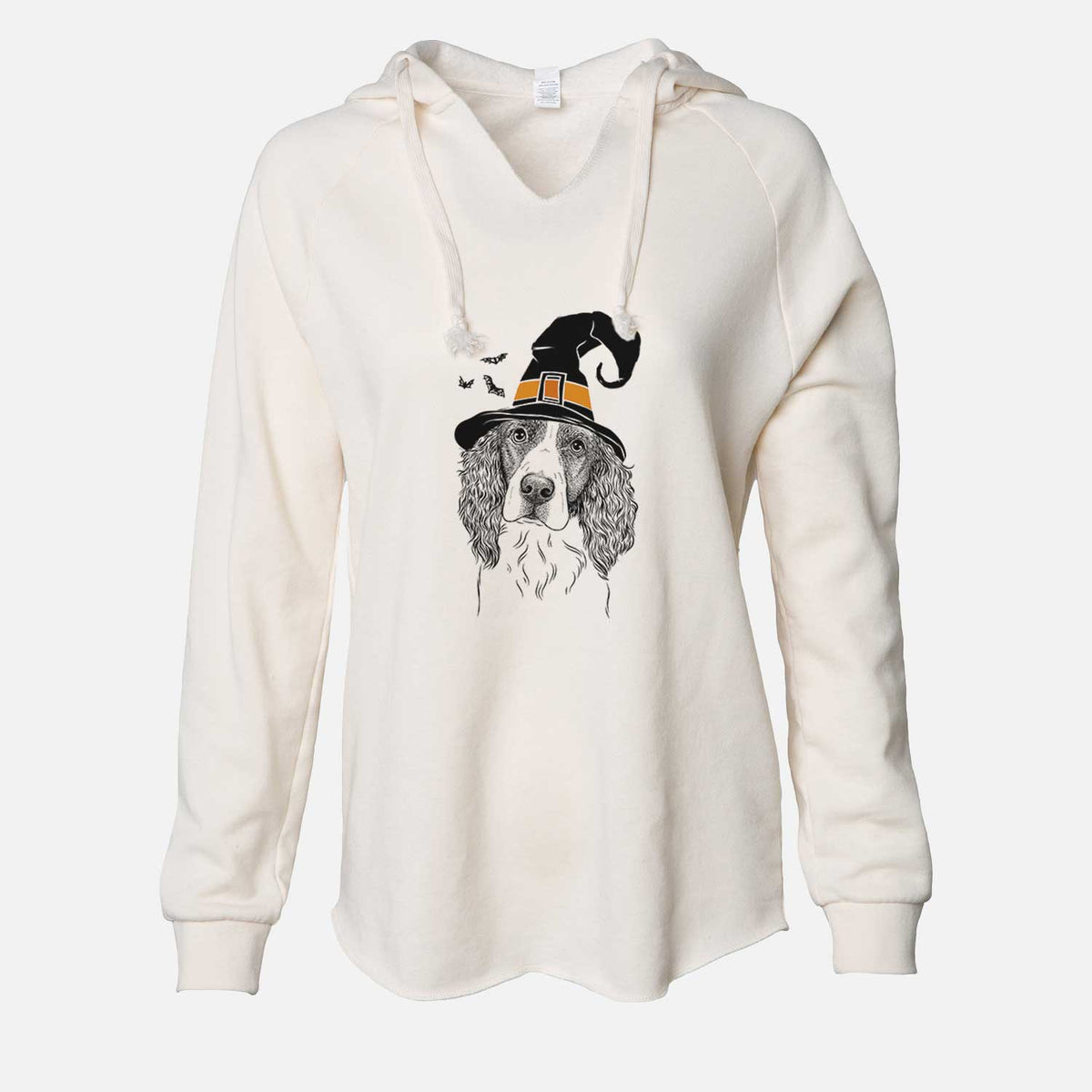 Witch Annie the English Springer Spaniel - Cali Wave Hooded Sweatshirt