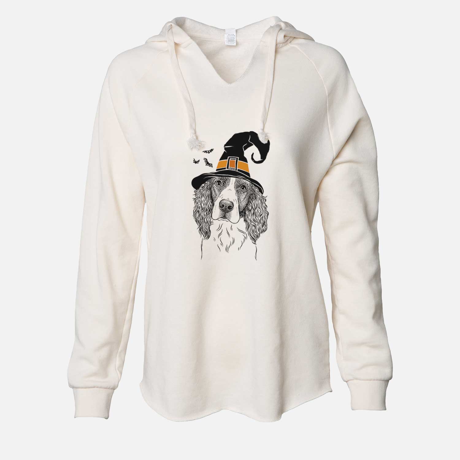 Witch Annie the English Springer Spaniel - Cali Wave Hooded Sweatshirt