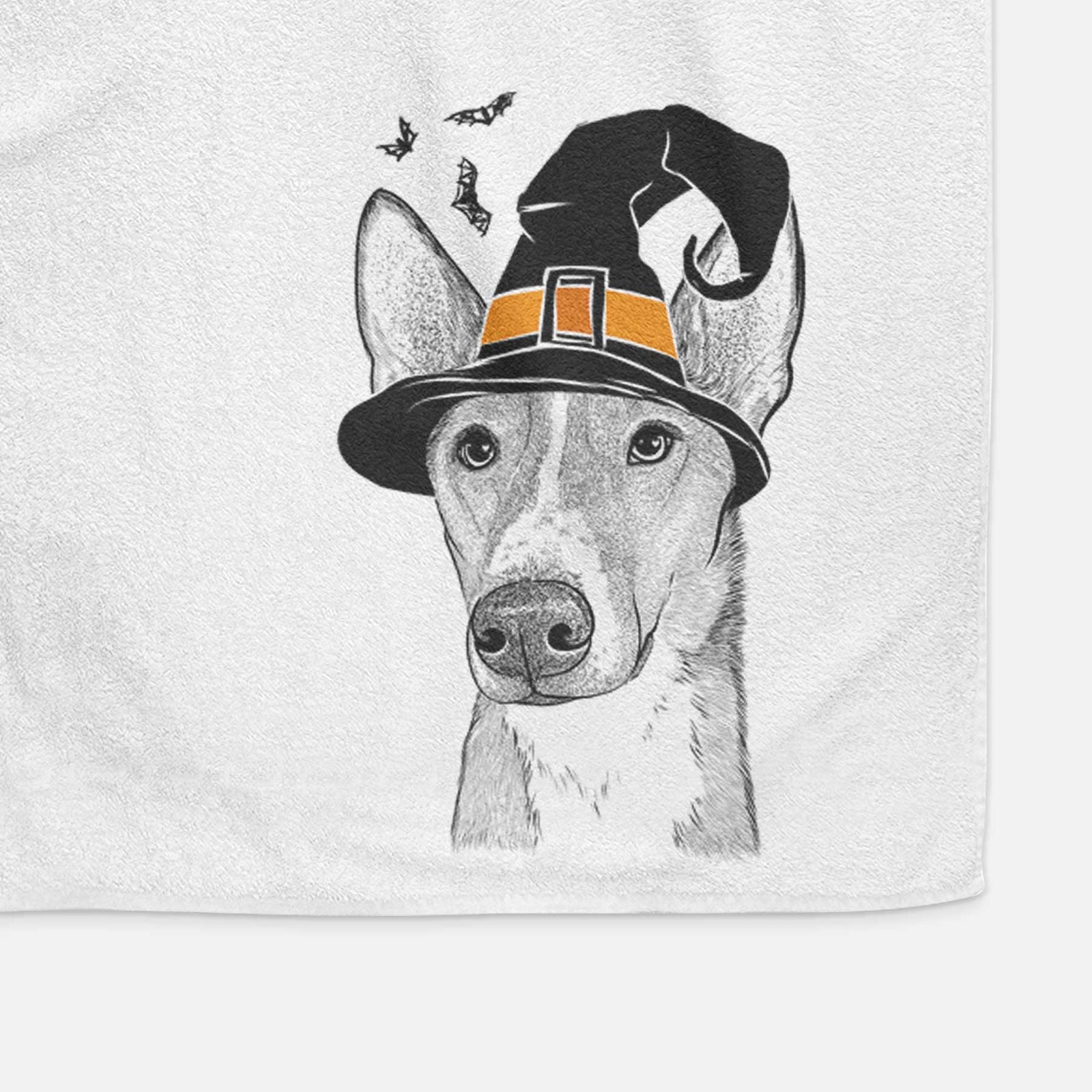 Anubis the Alaskan Husky Decorative Hand Towel