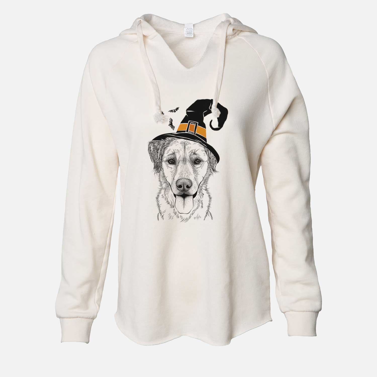 Witch Apollo the Mixed Breed - Cali Wave Hooded Sweatshirt