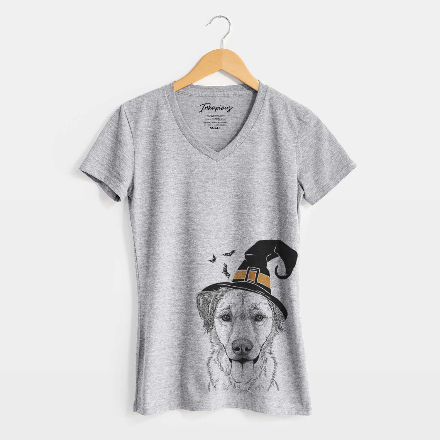 Witch Apollo the Mixed Breed - Women's V-neck Shirt