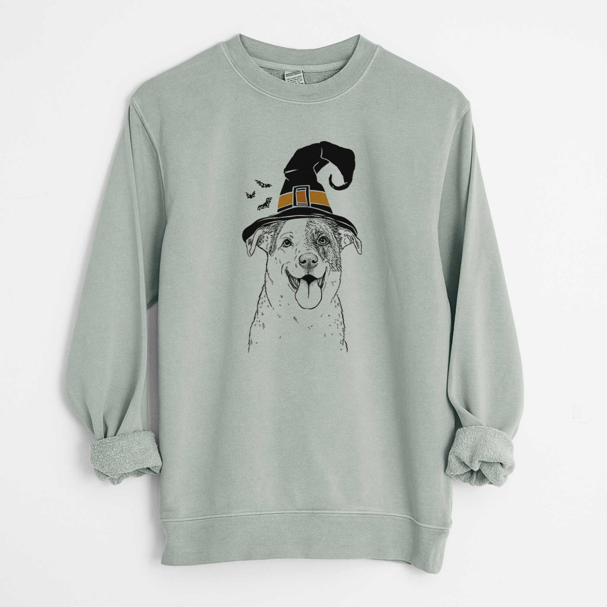 Witch Archer the Shepherd Mix - Unisex Pigment Dyed Crew Sweatshirt