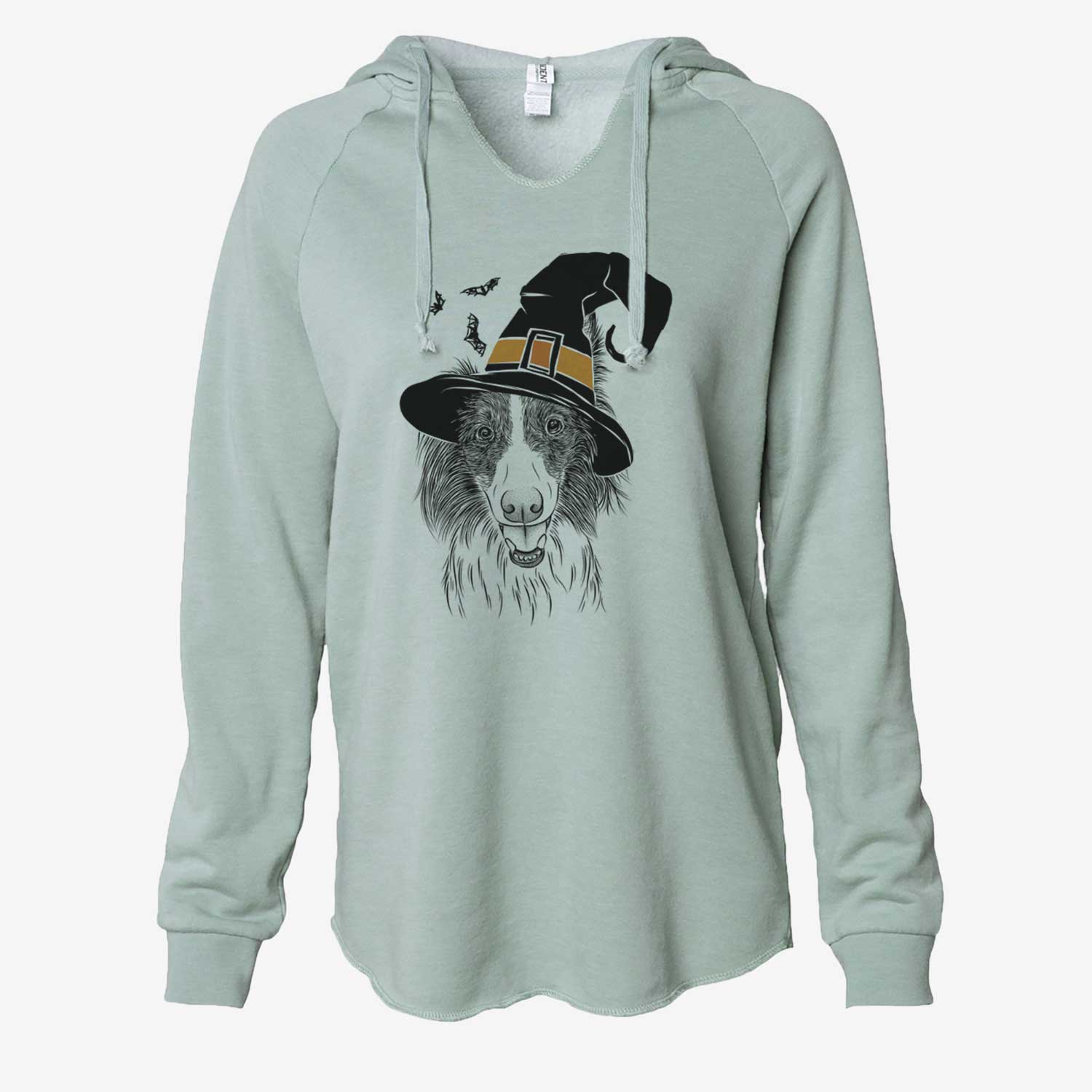 Witch Archie the Silken Windhound - Cali Wave Hooded Sweatshirt