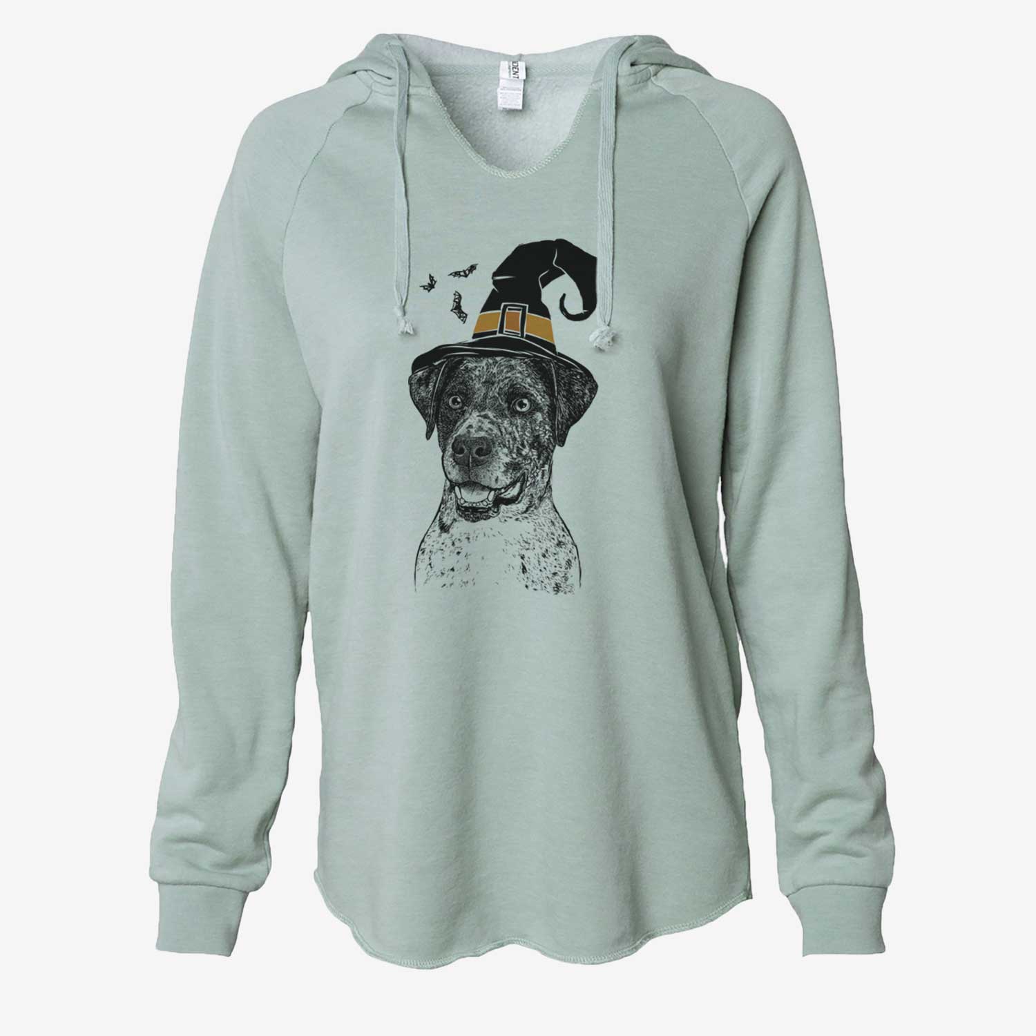 Witch Argos the Catahoula - Cali Wave Hooded Sweatshirt