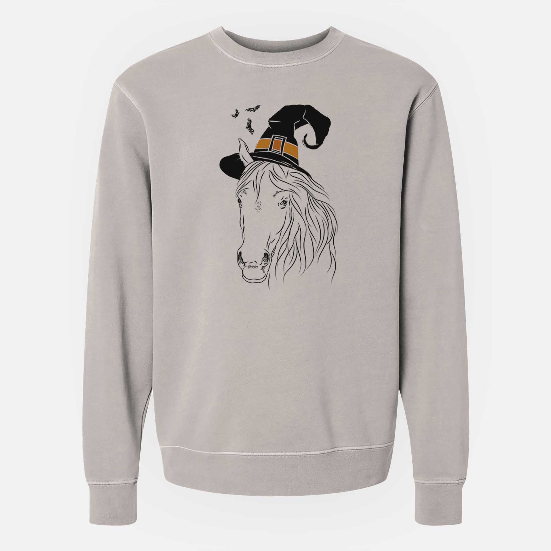 Witch Aria the Horse - Unisex Pigment Dyed Crew Sweatshirt