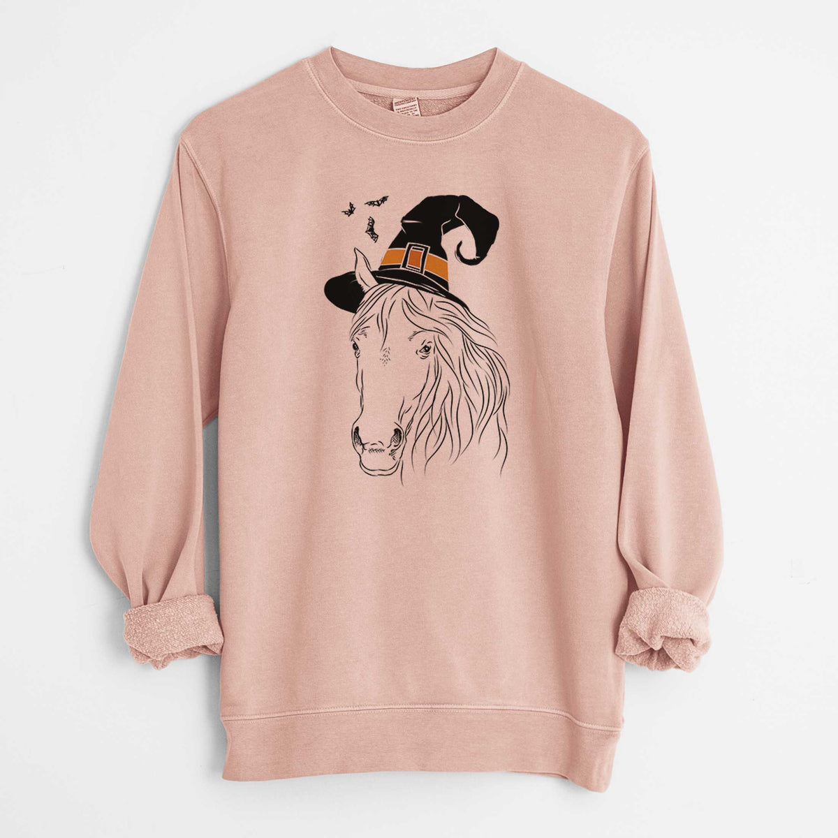 Witch Aria the Horse - Unisex Pigment Dyed Crew Sweatshirt