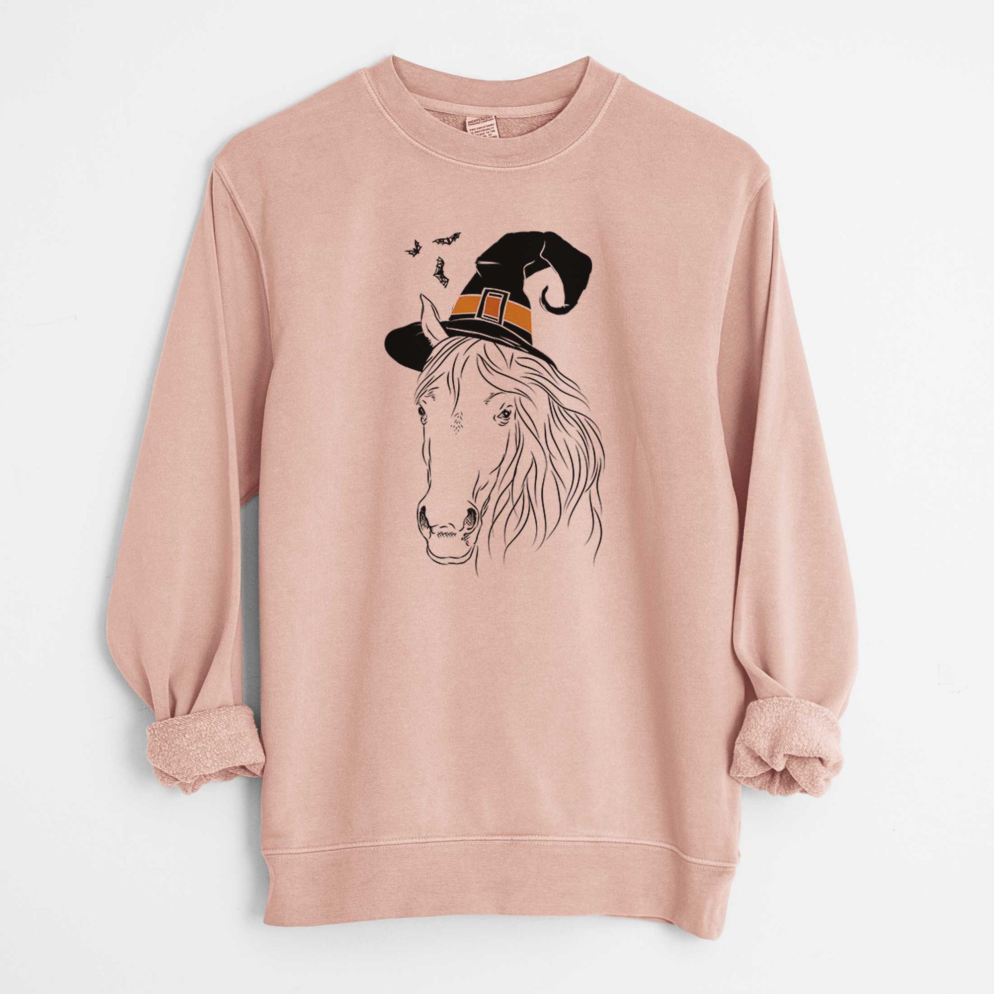 Witch Aria the Horse - Unisex Pigment Dyed Crew Sweatshirt
