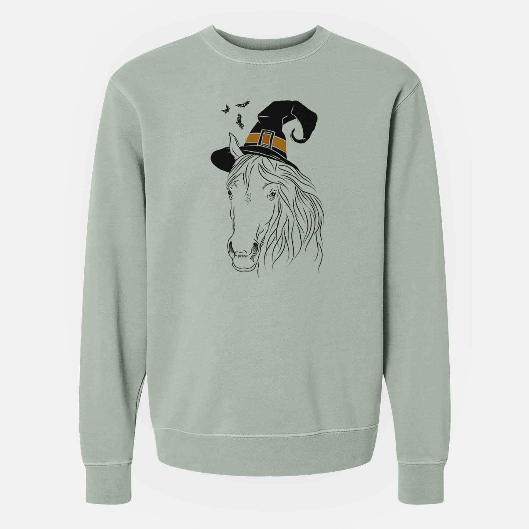 Witch Aria the Horse - Unisex Pigment Dyed Crew Sweatshirt
