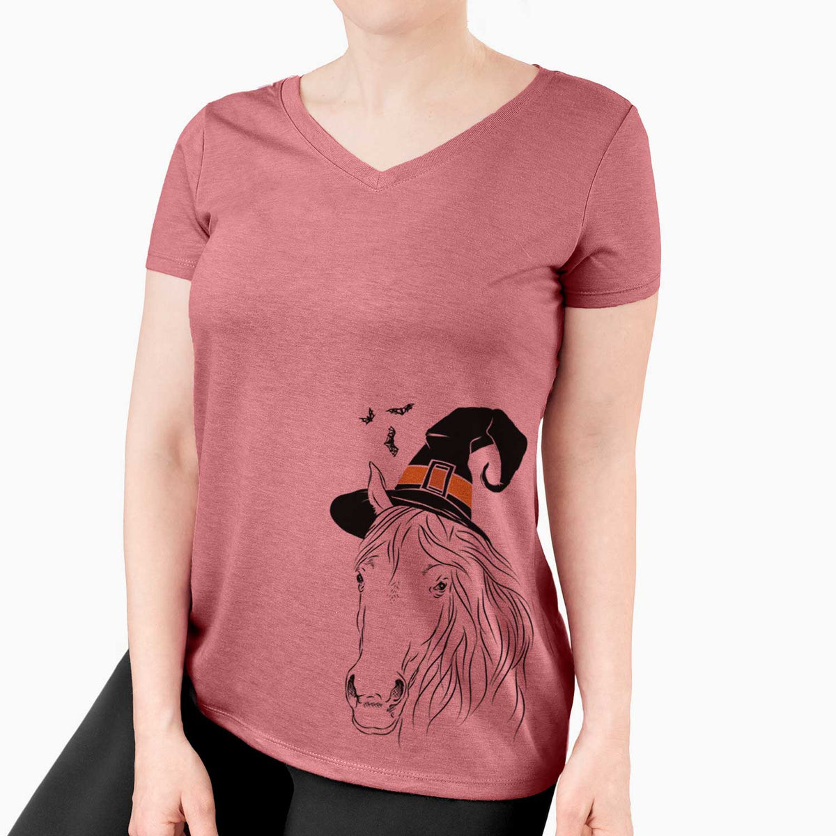 Witch Aria the Horse - Women's V-neck Shirt
