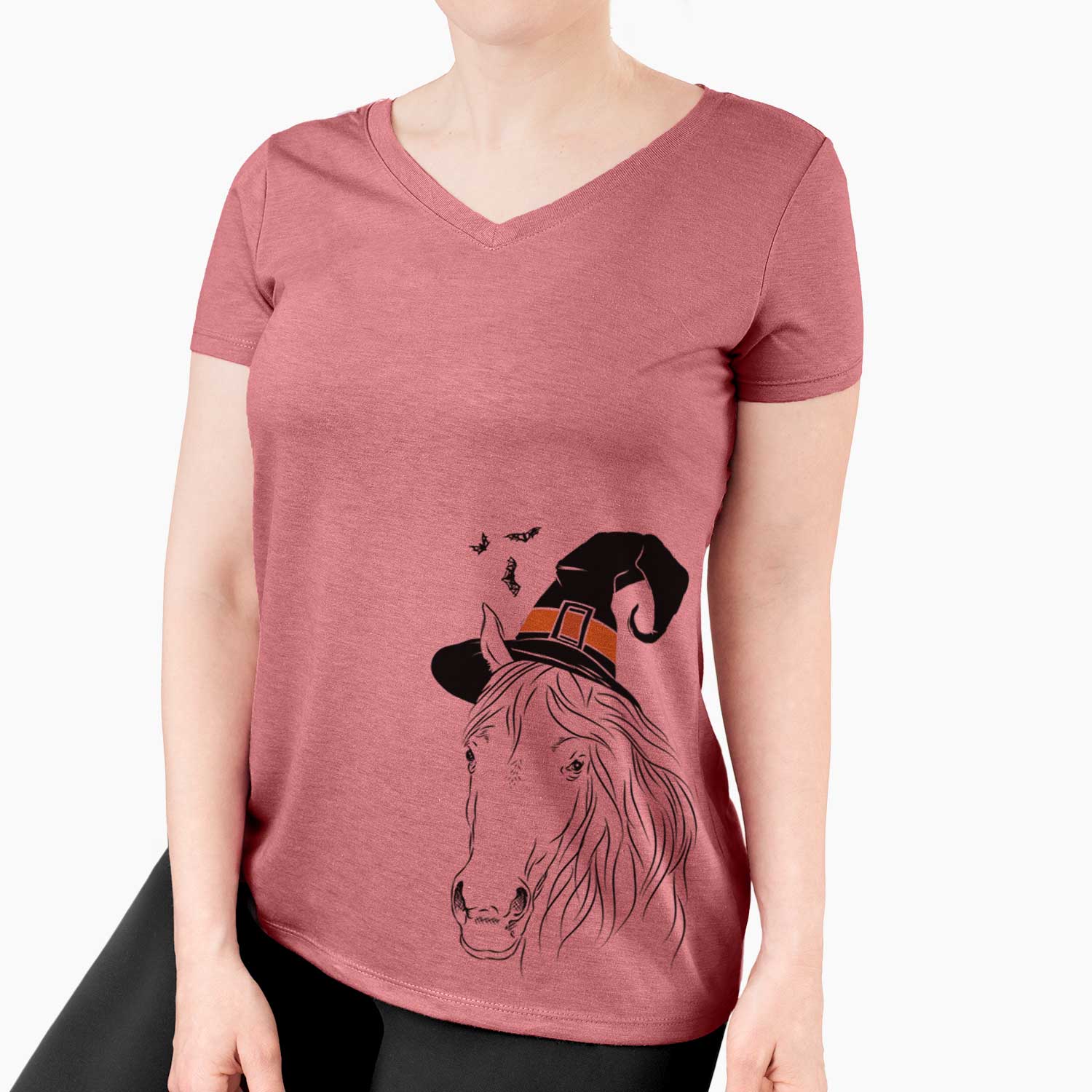 Witch Aria the Horse - Women's V-neck Shirt