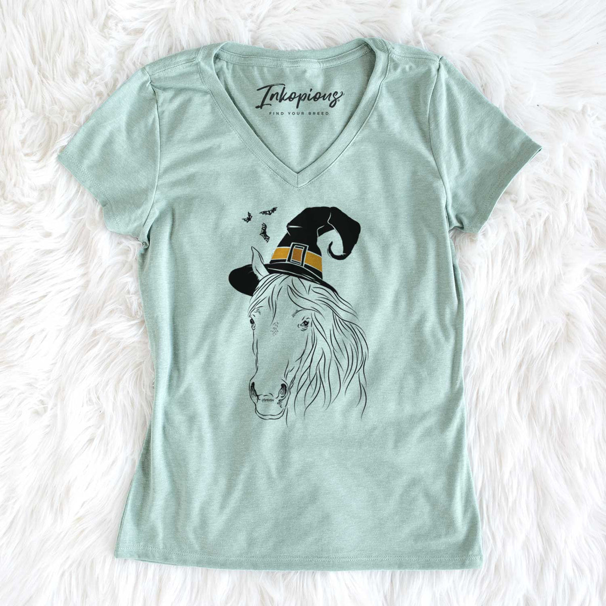 Witch Aria the Horse - Women's V-neck Shirt