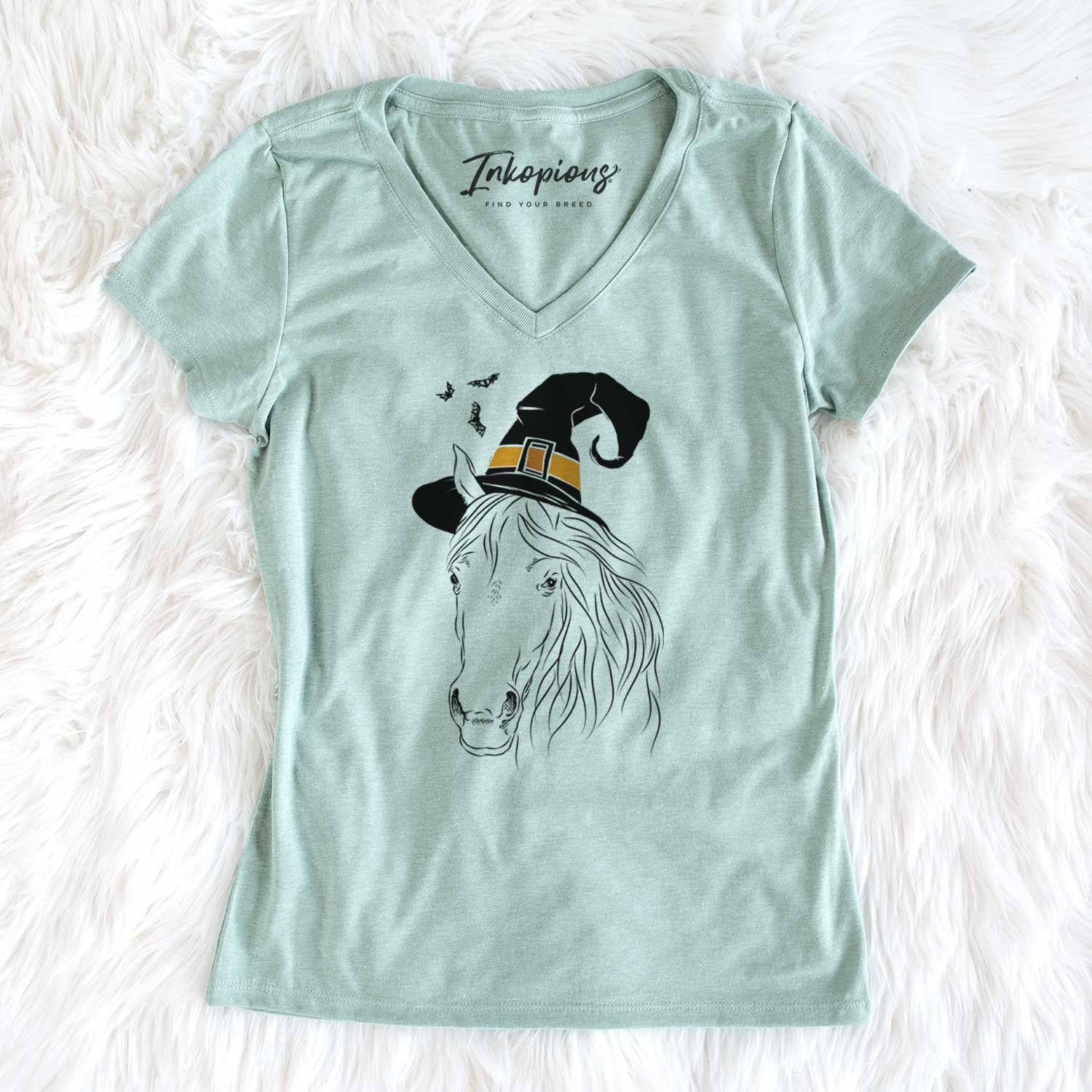 Witch Aria the Horse - Women's V-neck Shirt