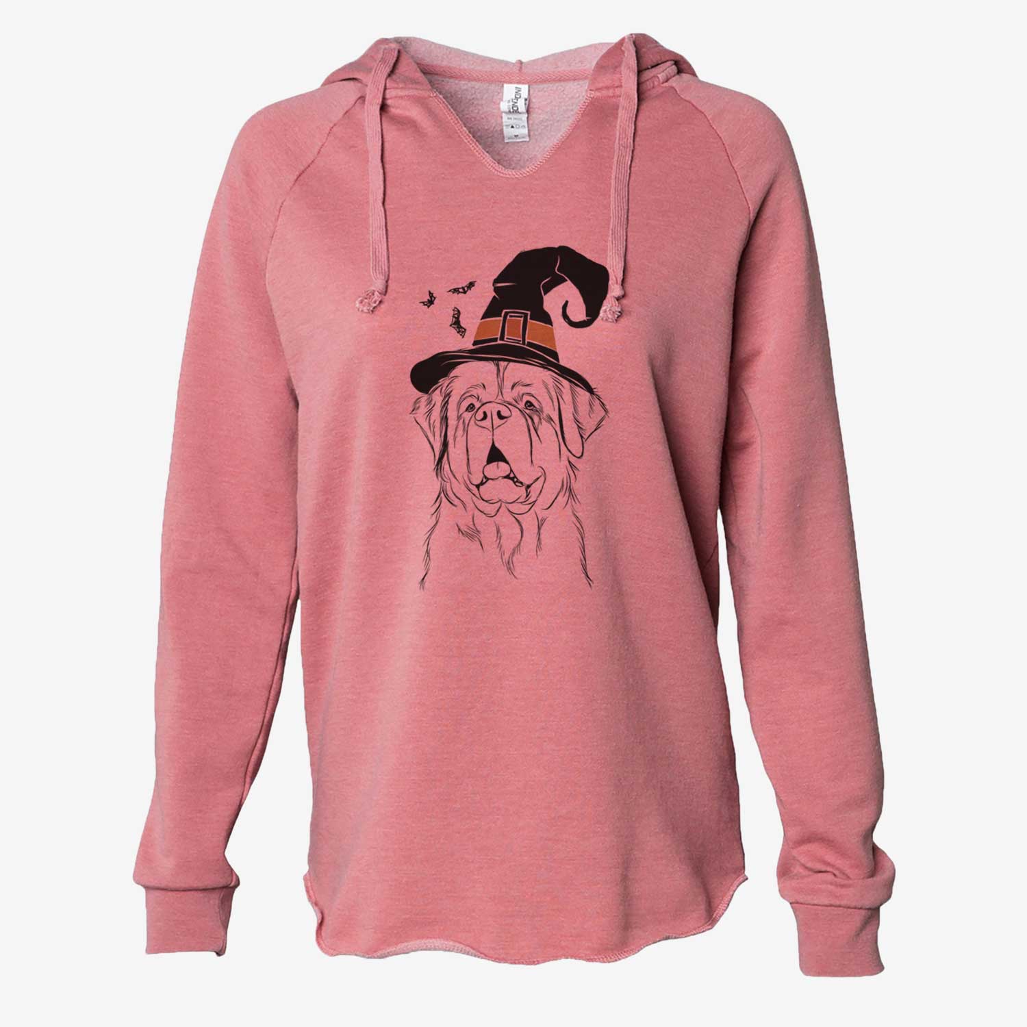 Witch Atlas the Saint Bernard - Cali Wave Hooded Sweatshirt