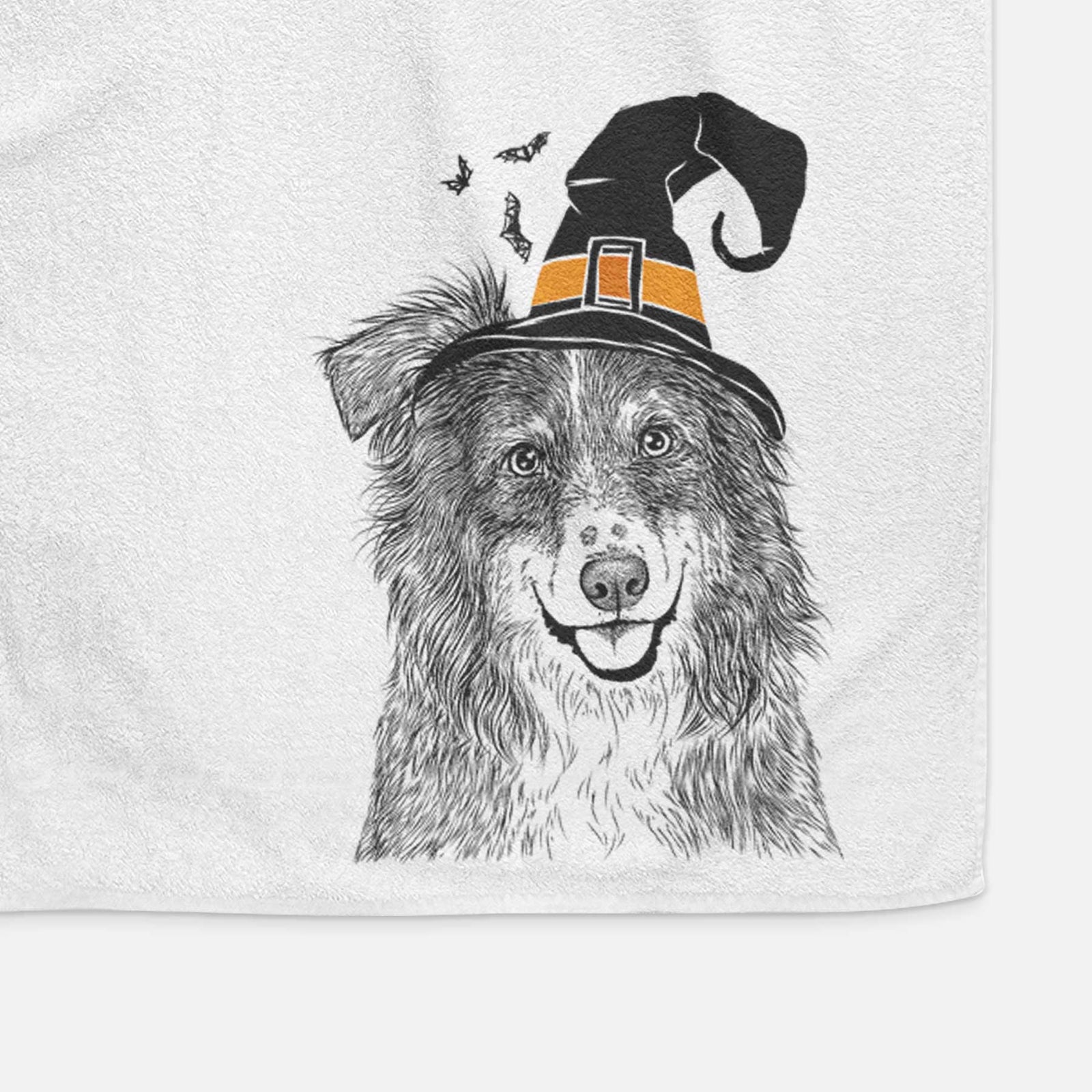 Aushe the Australian Shepherd Decorative Hand Towel