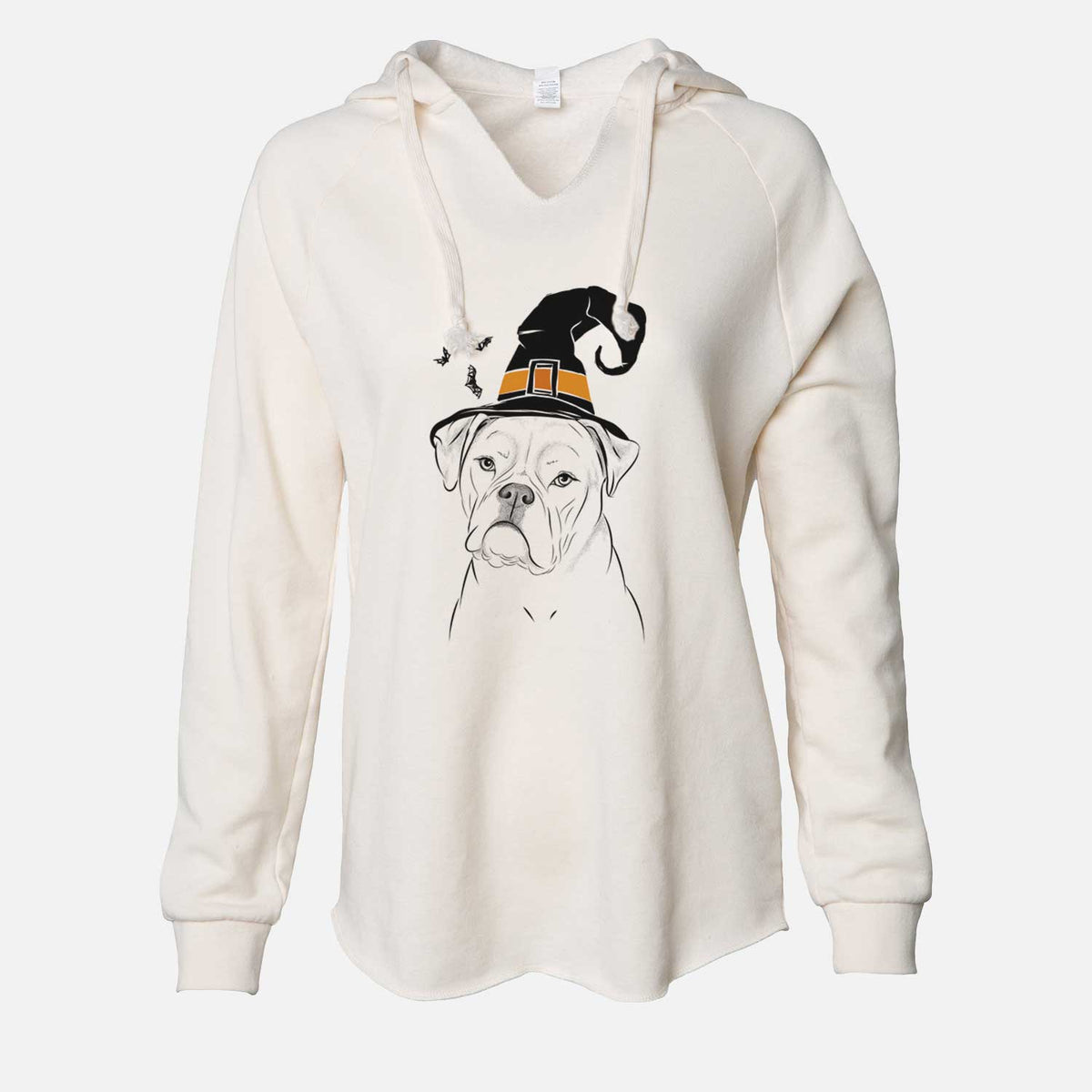 Witch Babe the AmericanBulldog - Cali Wave Hooded Sweatshirt