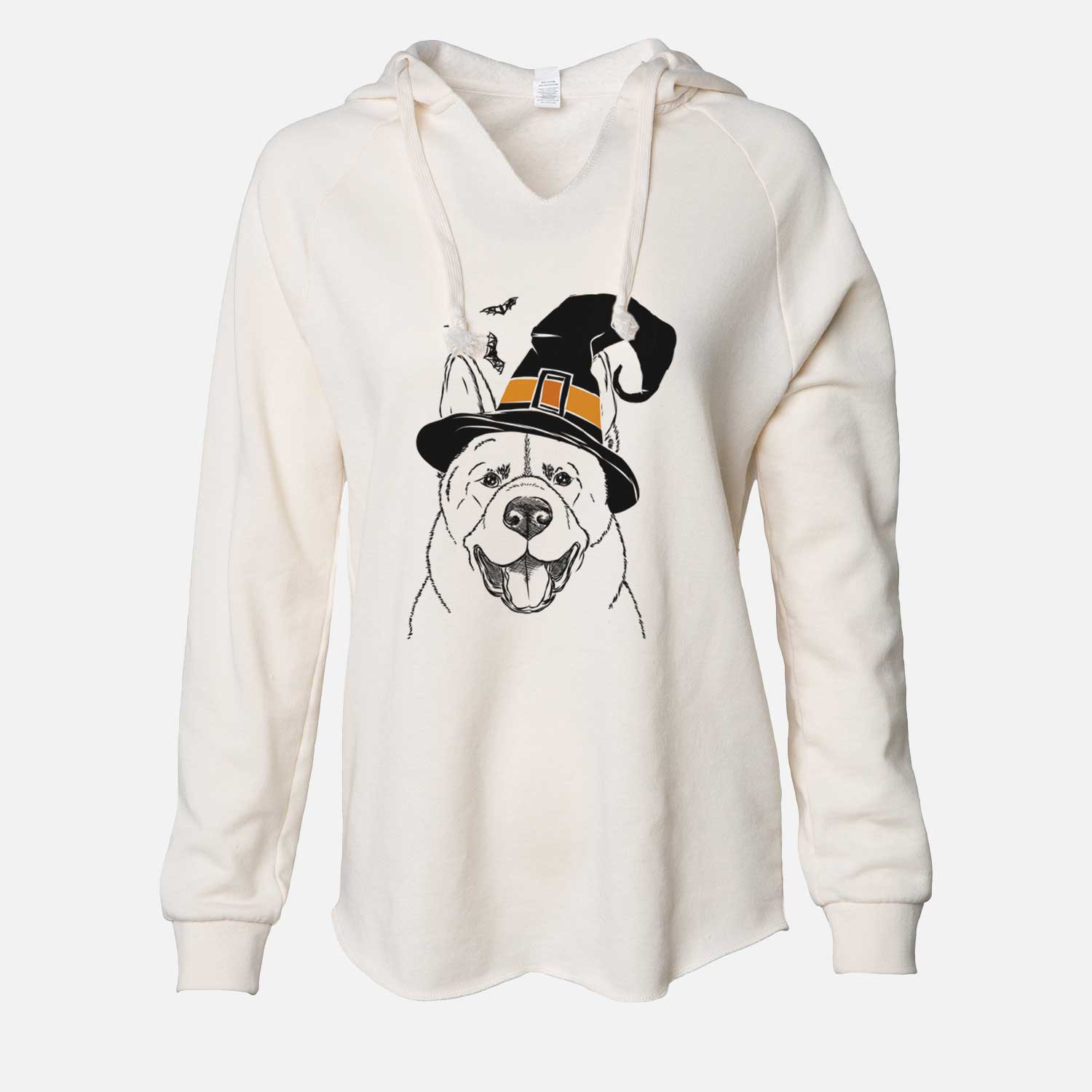 Witch Baku the Akita - Cali Wave Hooded Sweatshirt