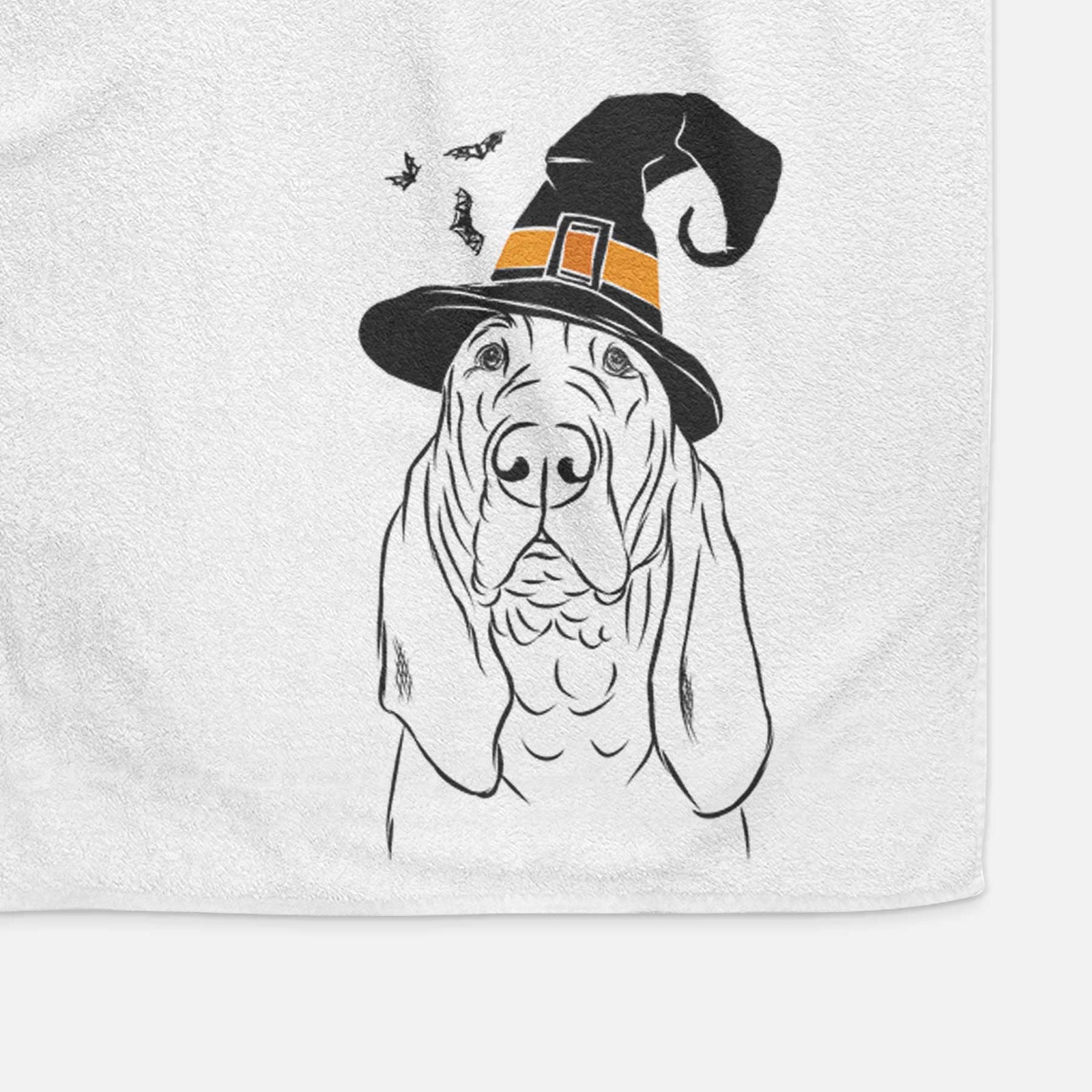 Baron the Bloodhound Decorative Hand Towel