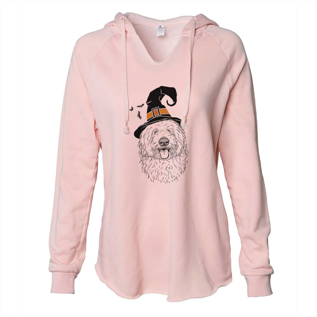 Witch Barry the Old English Sheepdog - Cali Wave Hooded Sweatshirt