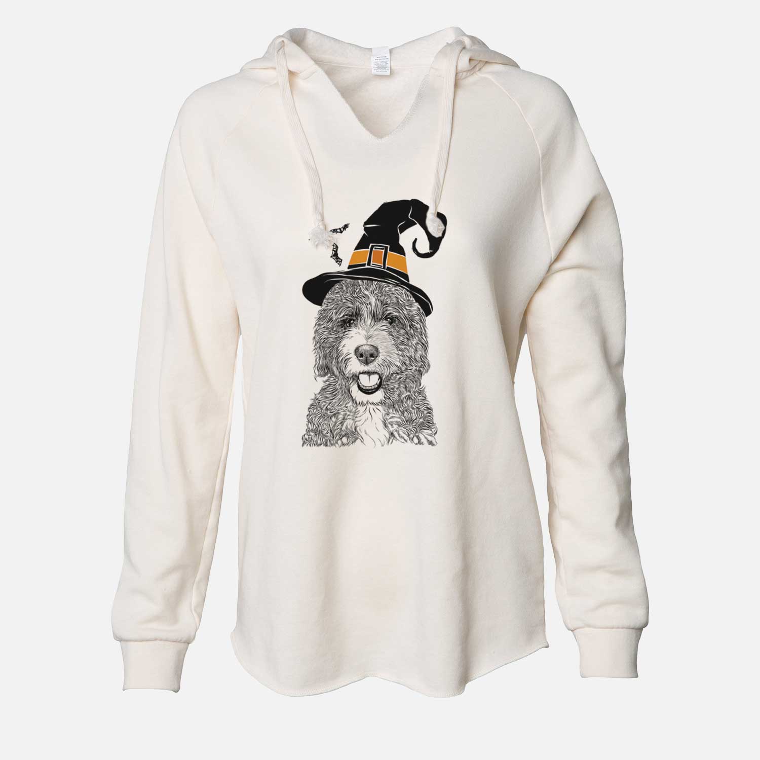 Witch Bash the Bernedoodle - Cali Wave Hooded Sweatshirt