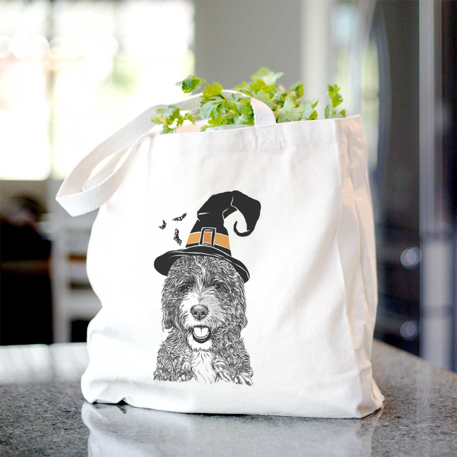 Bash the Bernedoodle - Tote Bag