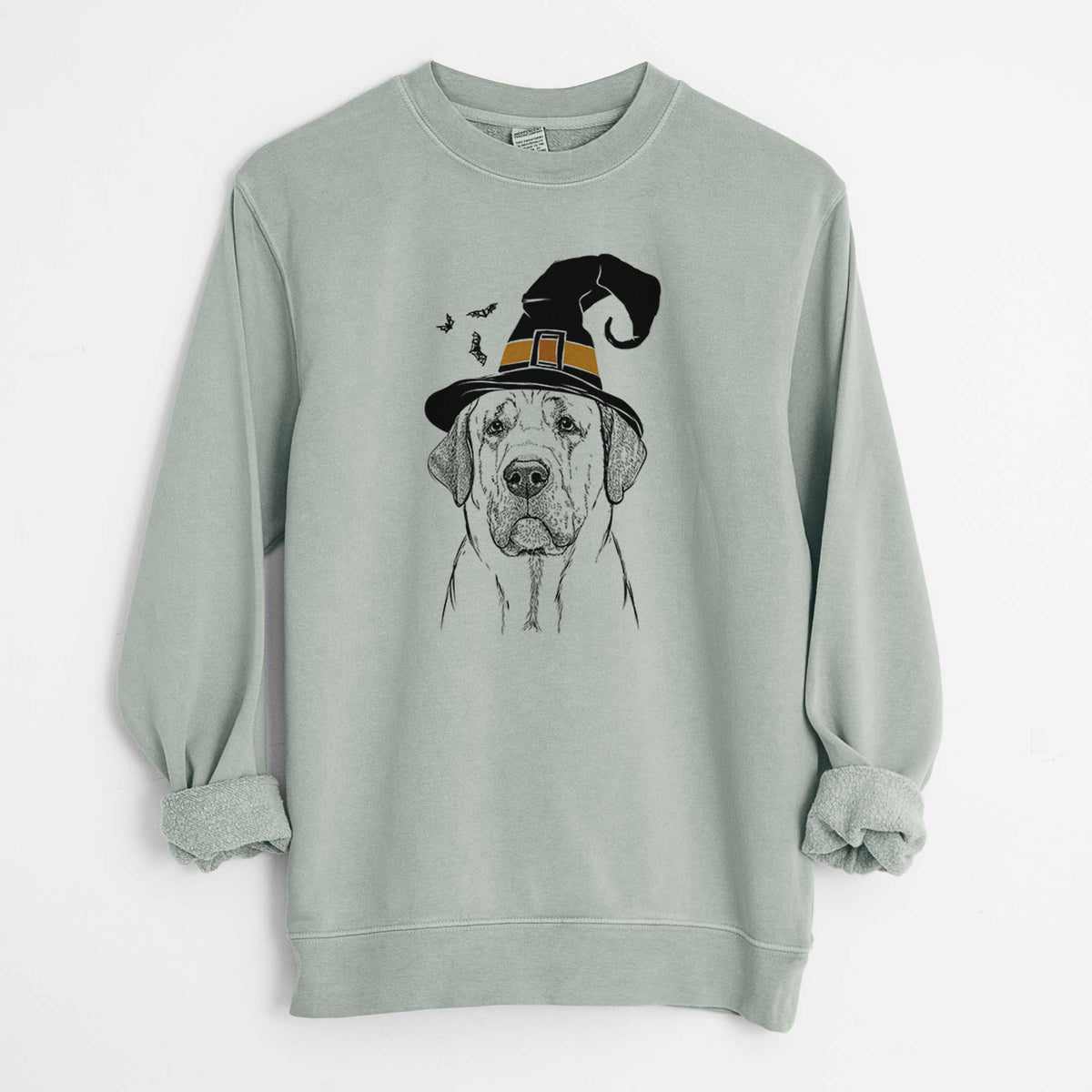 Witch Beau the Broholmer - Unisex Pigment Dyed Crew Sweatshirt