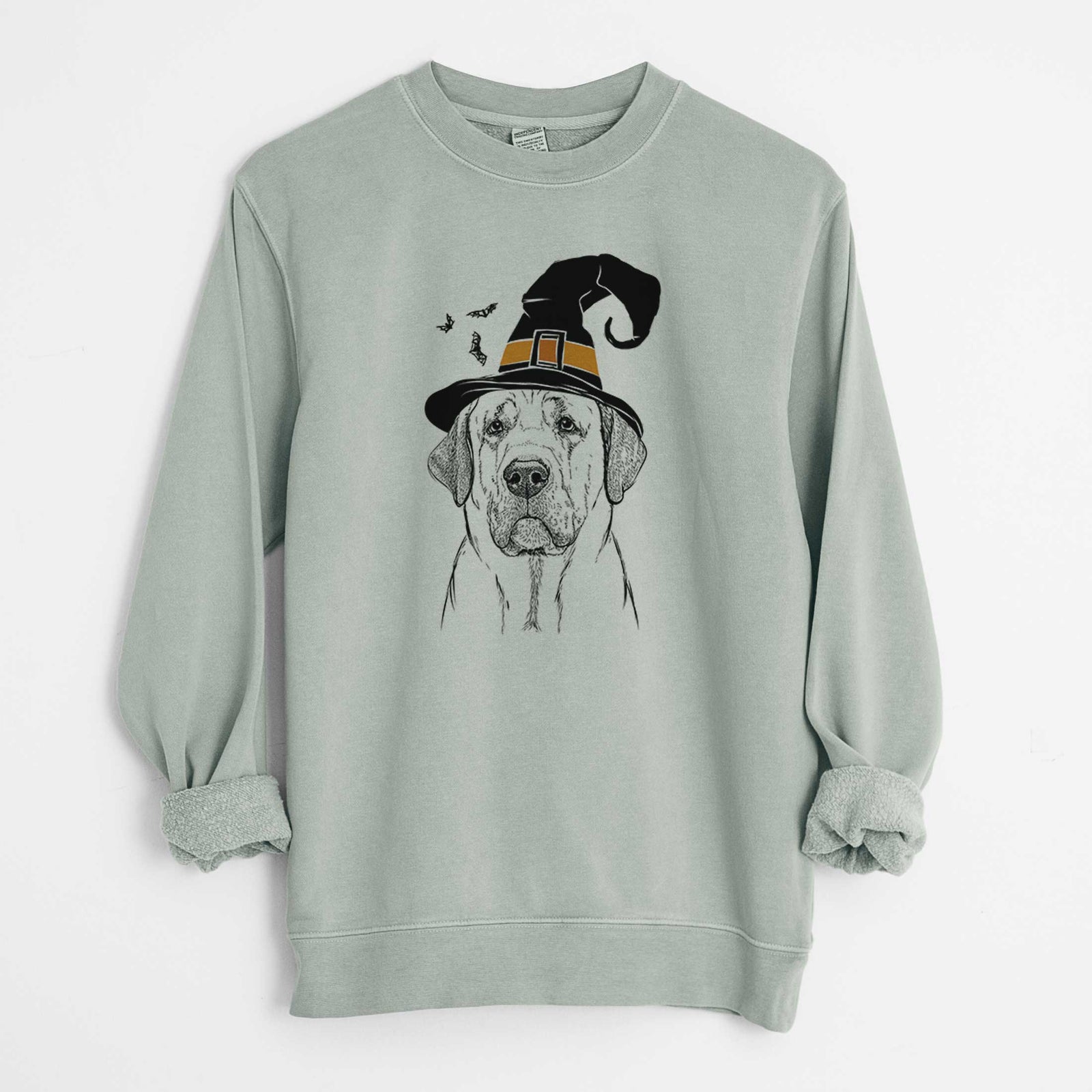 Witch Beau the Broholmer - Unisex Pigment Dyed Crew Sweatshirt