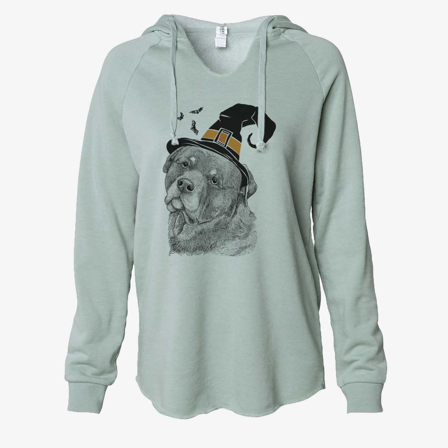 Witch Bender the Rottweiler - Cali Wave Hooded Sweatshirt