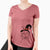 Witch Benelli the Vizsla - Women's V-neck Shirt