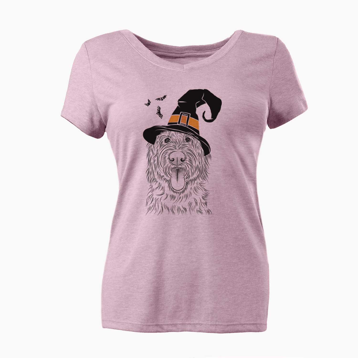 Witch Bennett the Doodle - Women's V-neck Shirt
