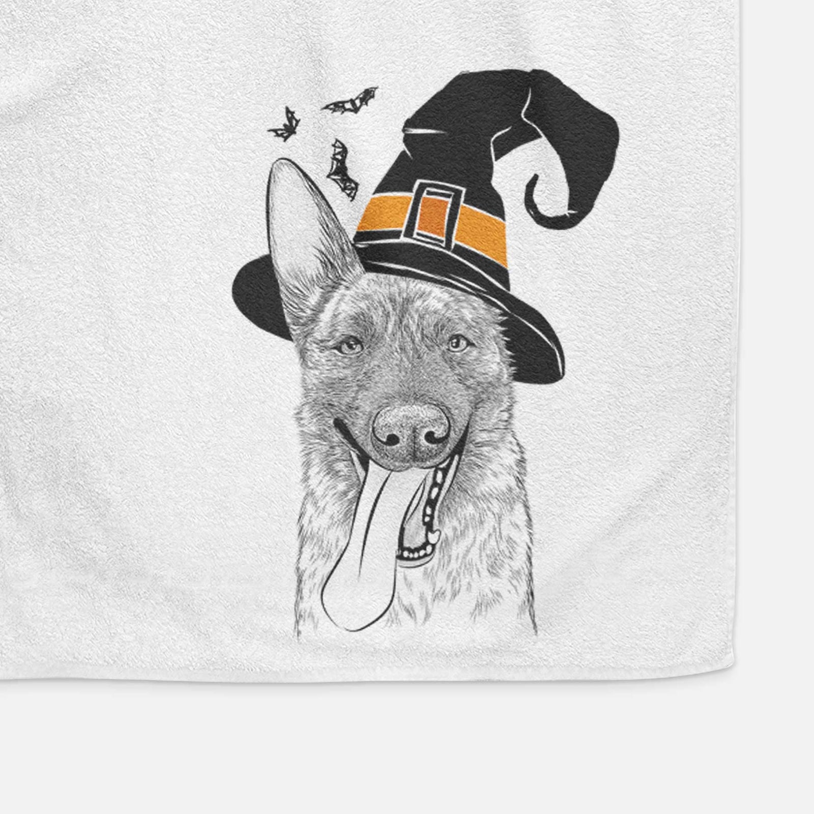 Bessa the Dutch Shepherd Decorative Hand Towel