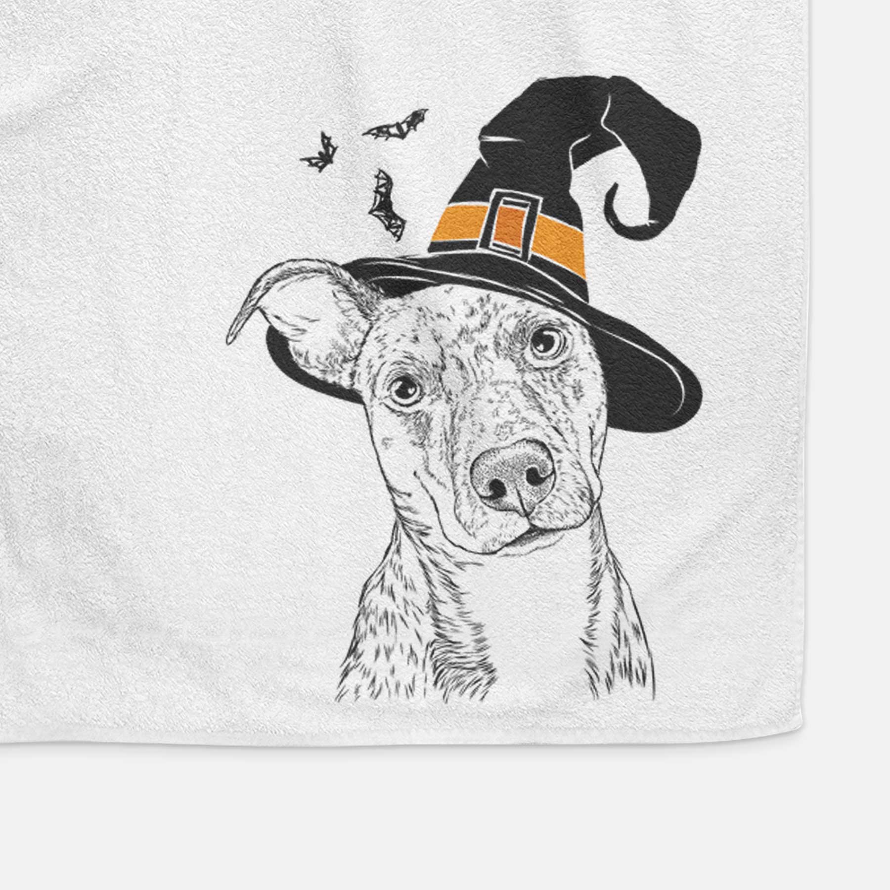 Bianca the Mixed Breed Decorative Hand Towel