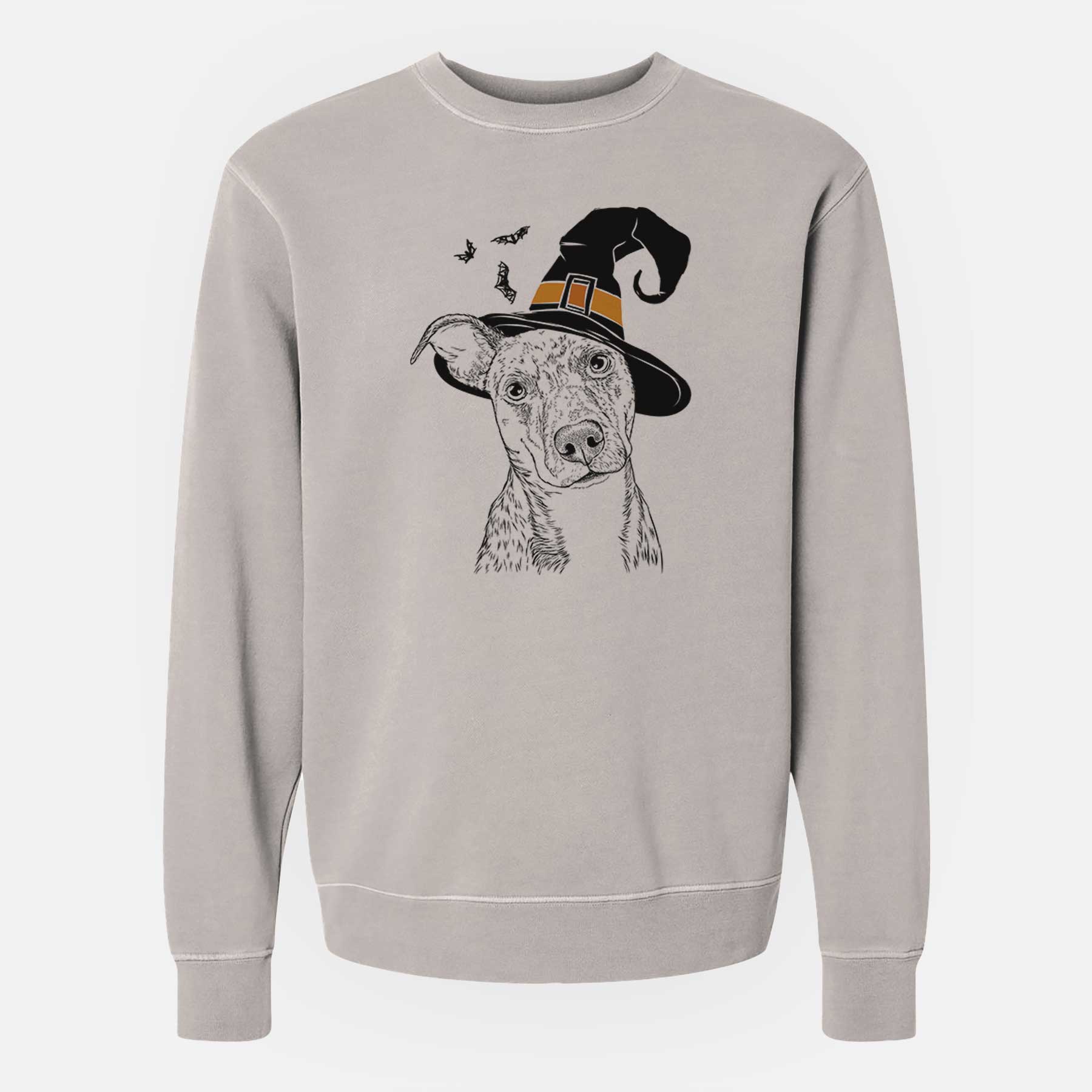 Witch Bianca the Mixed Breed - Unisex Pigment Dyed Crew Sweatshirt