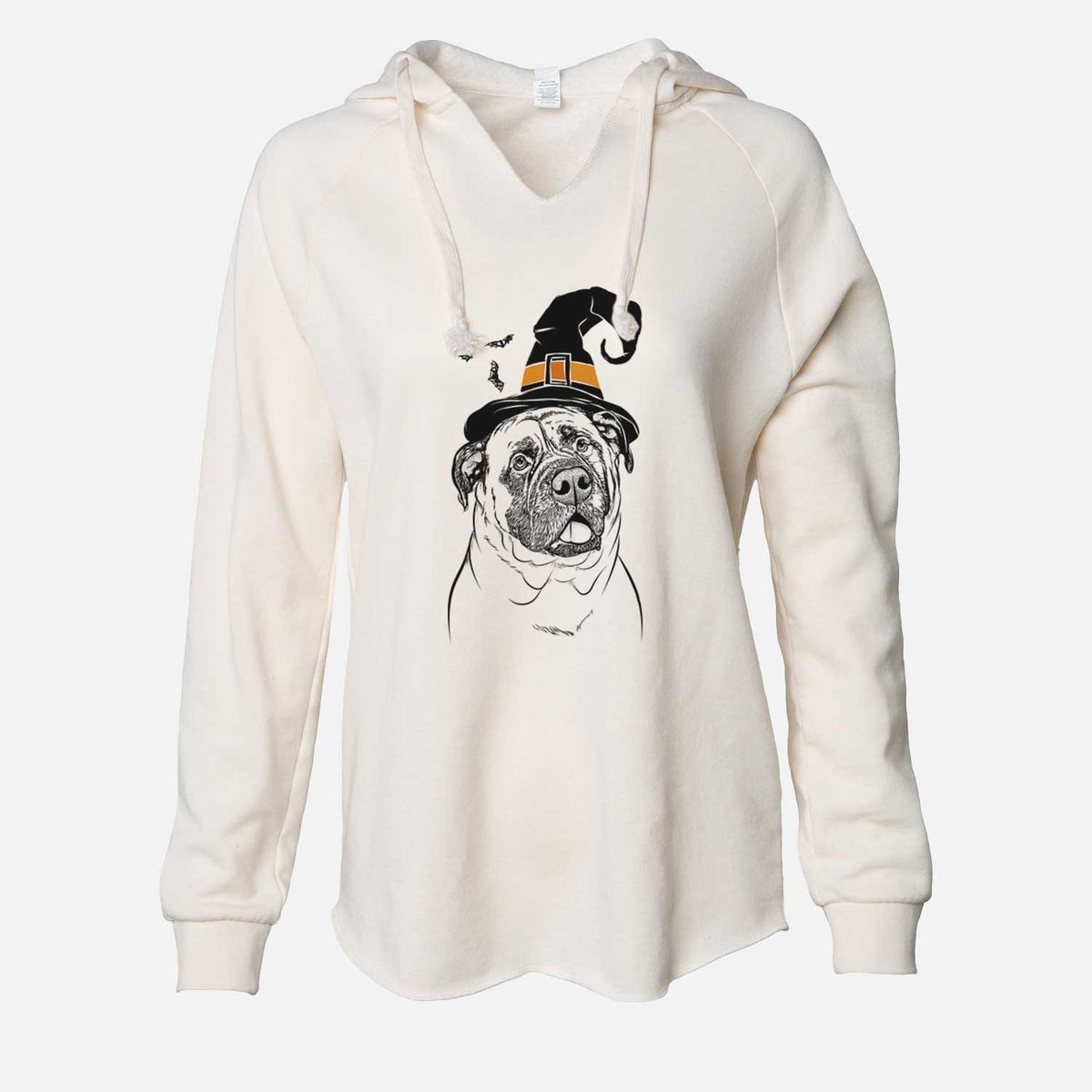 Witch Big P the English Mastiff - Cali Wave Hooded Sweatshirt