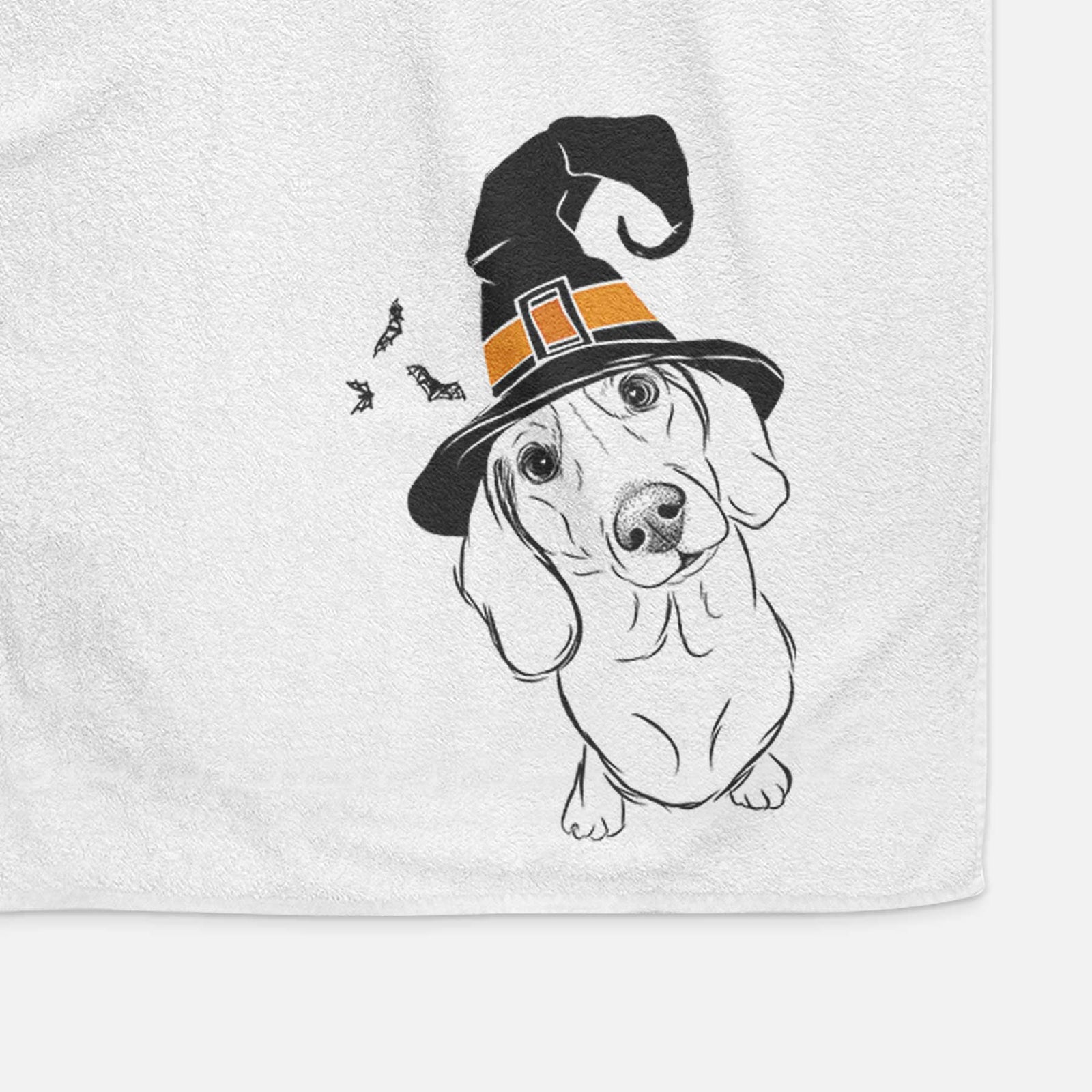 Bill the Dachshund Decorative Hand Towel