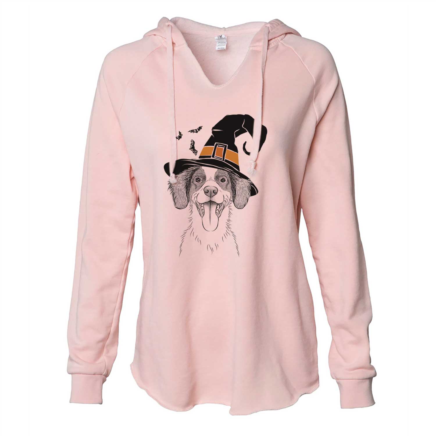 Witch Birdie the Brittany - Cali Wave Hooded Sweatshirt