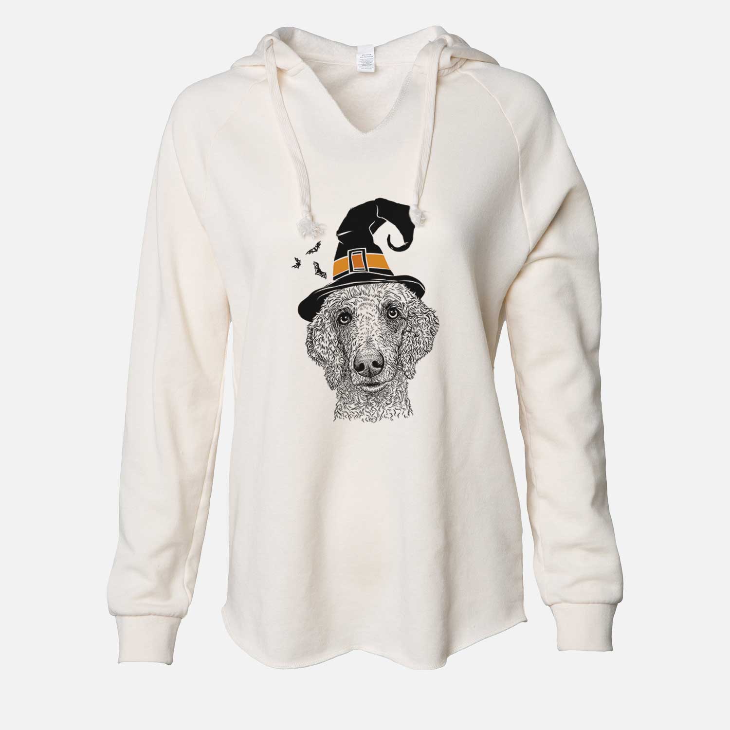 Witch Blossom the Poodle - Cali Wave Hooded Sweatshirt